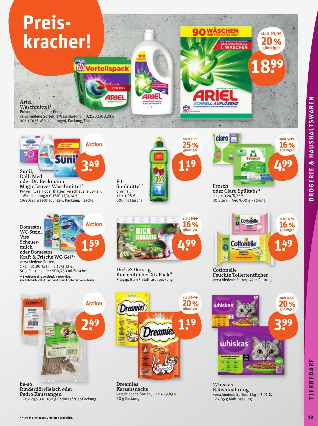 Tegut Aktueller Prospekt von 28. Juli bis 3. August 2025 - Prospekt seite 21