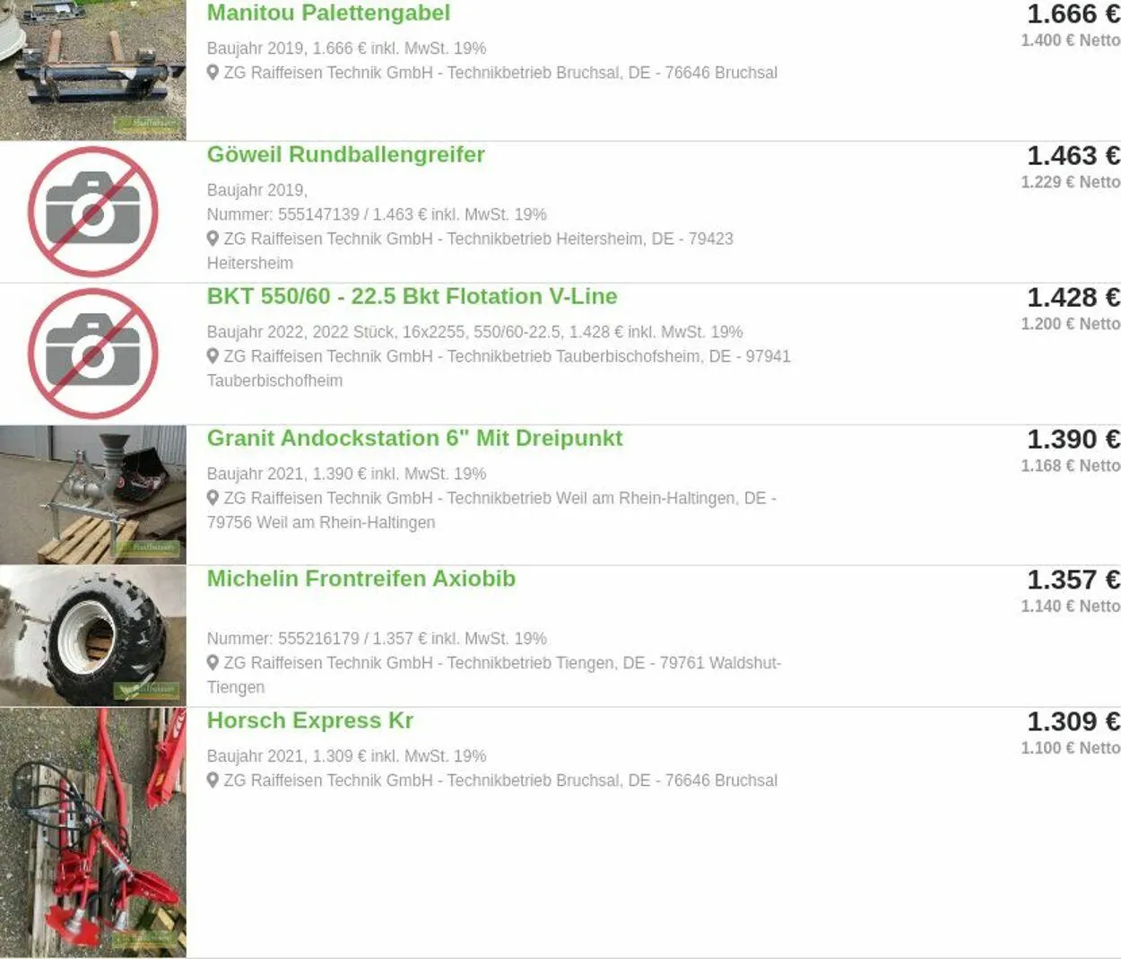 ZG Raiffeisen Aktueller Prospekt von 7. April bis 16. April 2025 - Prospekt seite 36