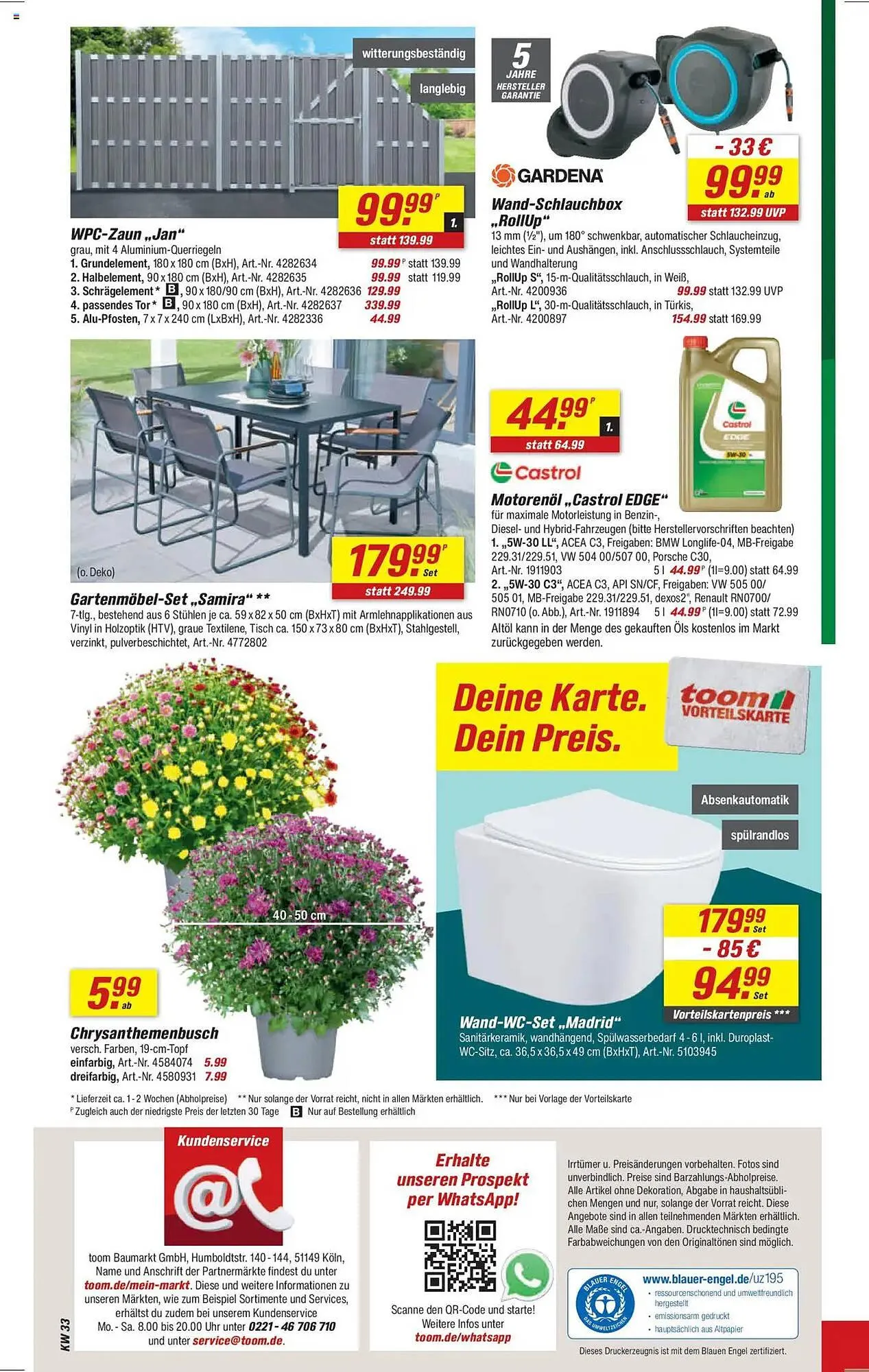 toom Baumarkt Prospekt von 11. August bis 24. August 2025 - Prospekt seite 16