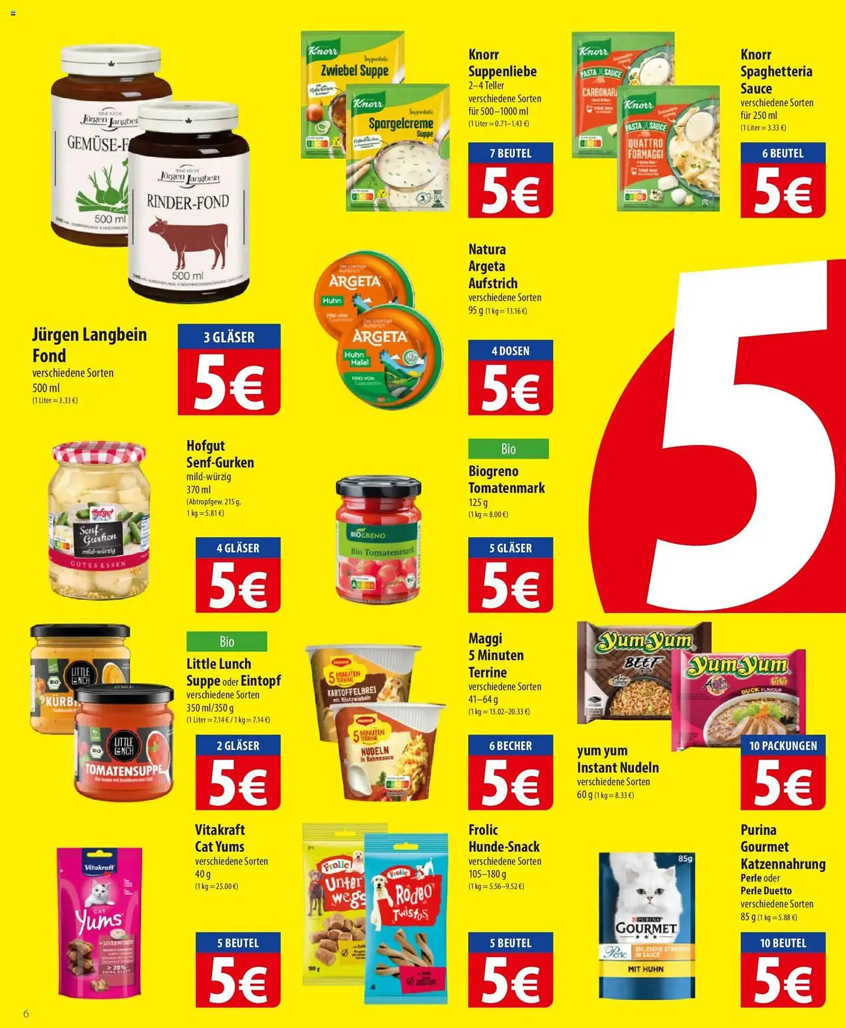 Famila Nord Ost Prospekt von 23. Februar bis 28. Februar 2026 - Prospekt seite 6