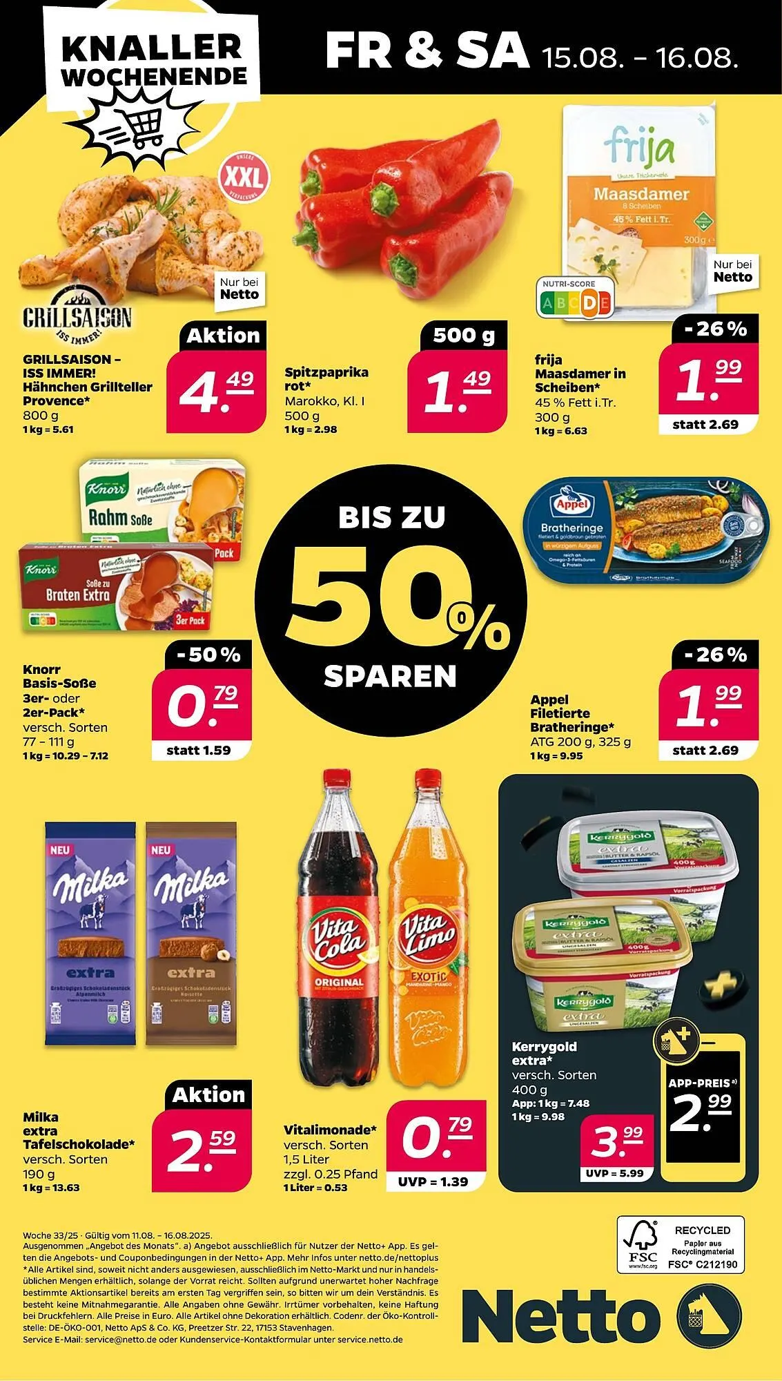 NETTO Prospekt von 11. August bis 16. August 2025 - Prospekt seite 30