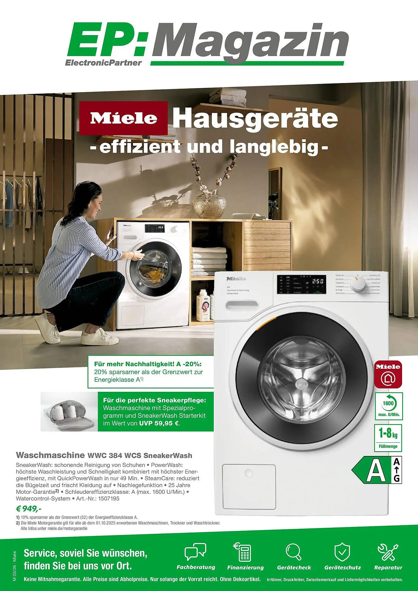 EP Prospekt von 16. März bis 13. April 2026 - Prospekt seite 1