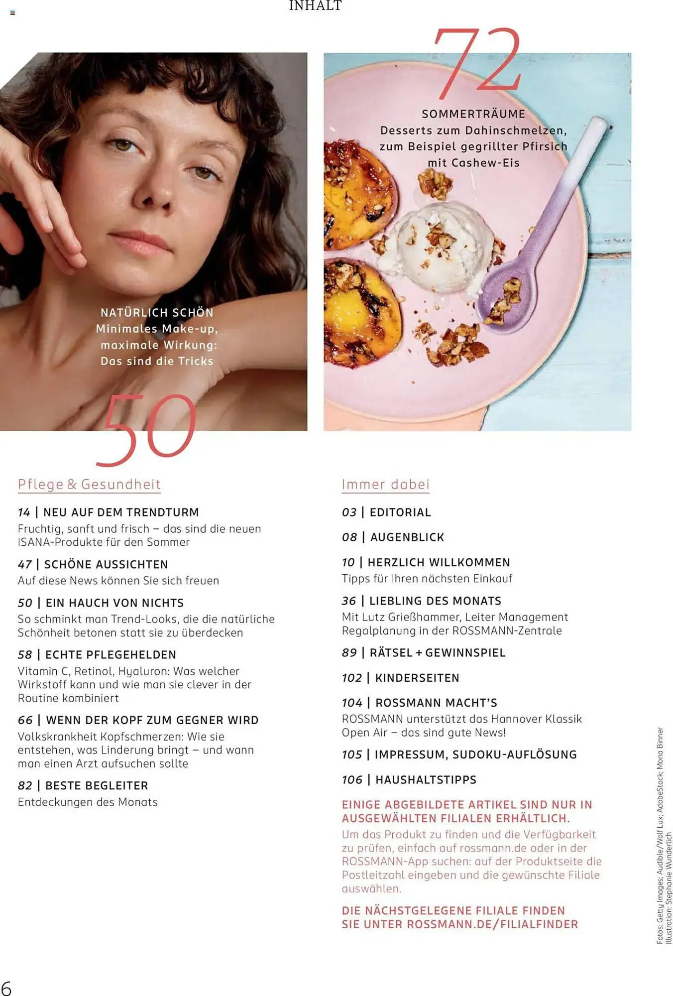Rossmann Prospekt von 1. Juli bis 31. Juli 2025 - Prospekt seite 6
