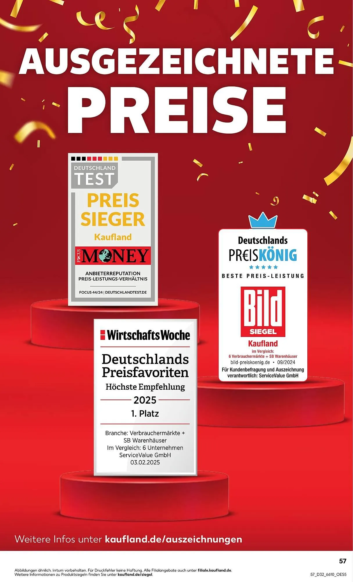Kaufland Prospekt von 7. August bis 13. August 2025 - Prospekt seite 57