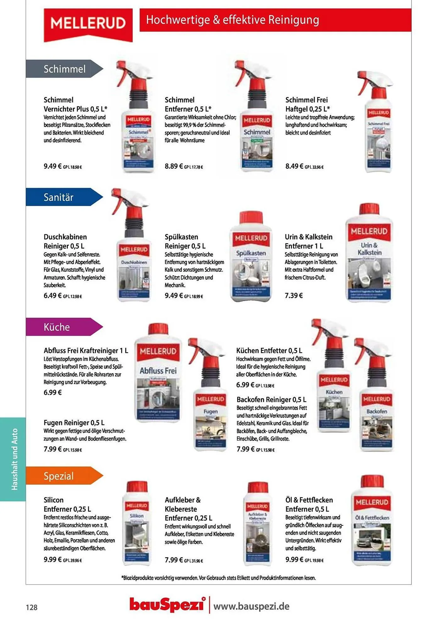 BauSpezi Prospekt von 15. April bis 31. Dezember 2026 - Prospekt seite 130