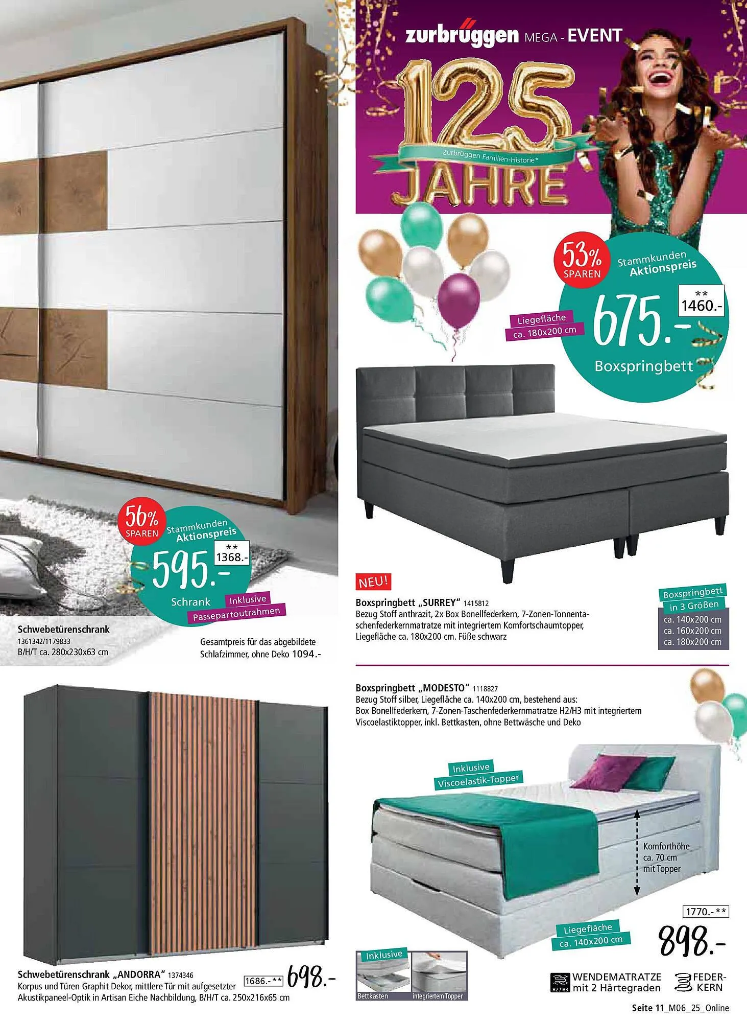 Zurbrüggen Prospekt von 2. Mai bis 17. Mai 2025 - Prospekt seite 11