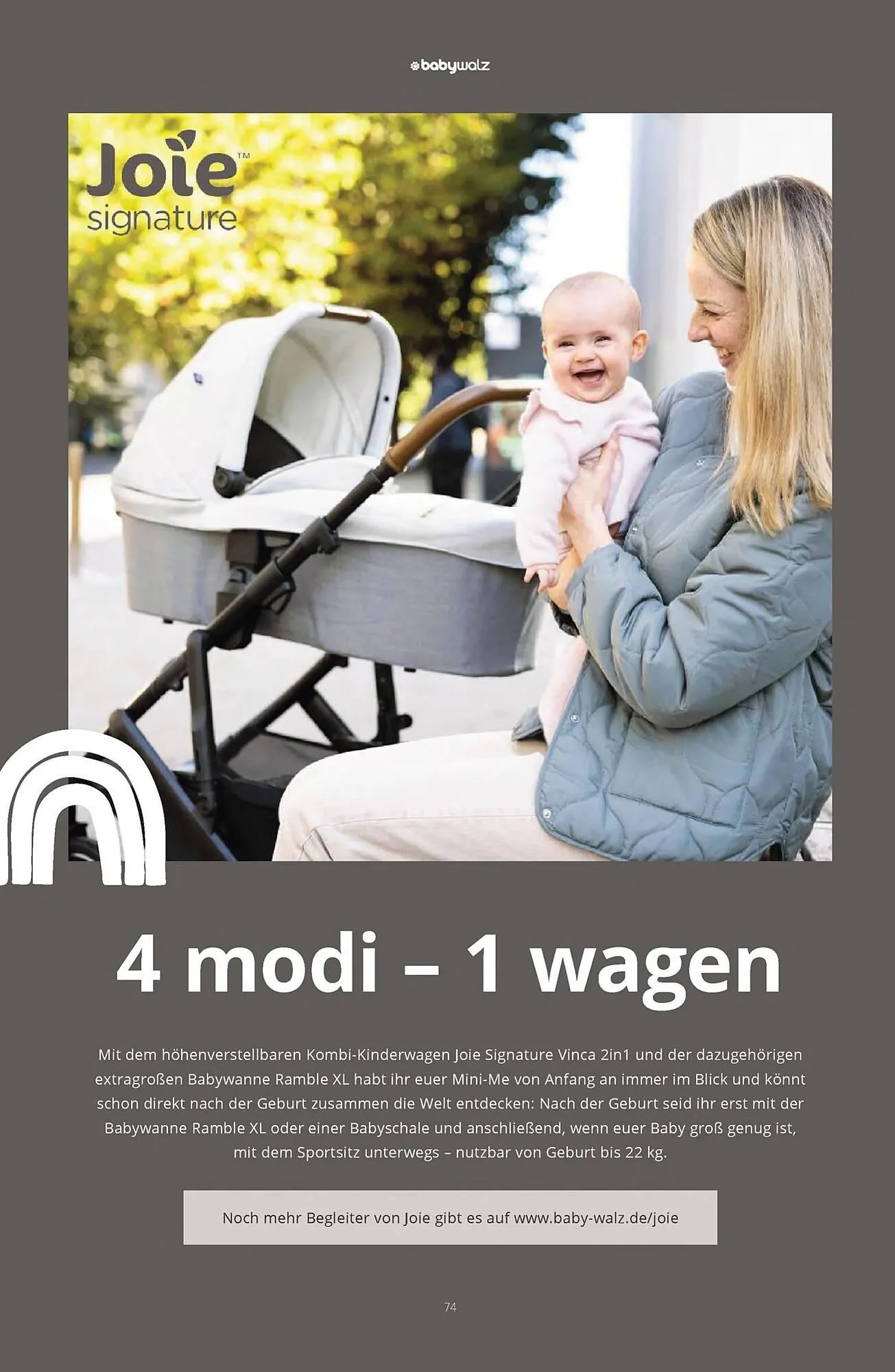 Baby Walz Prospekt von 29. November bis 1. Februar 2025 - Prospekt seite 74