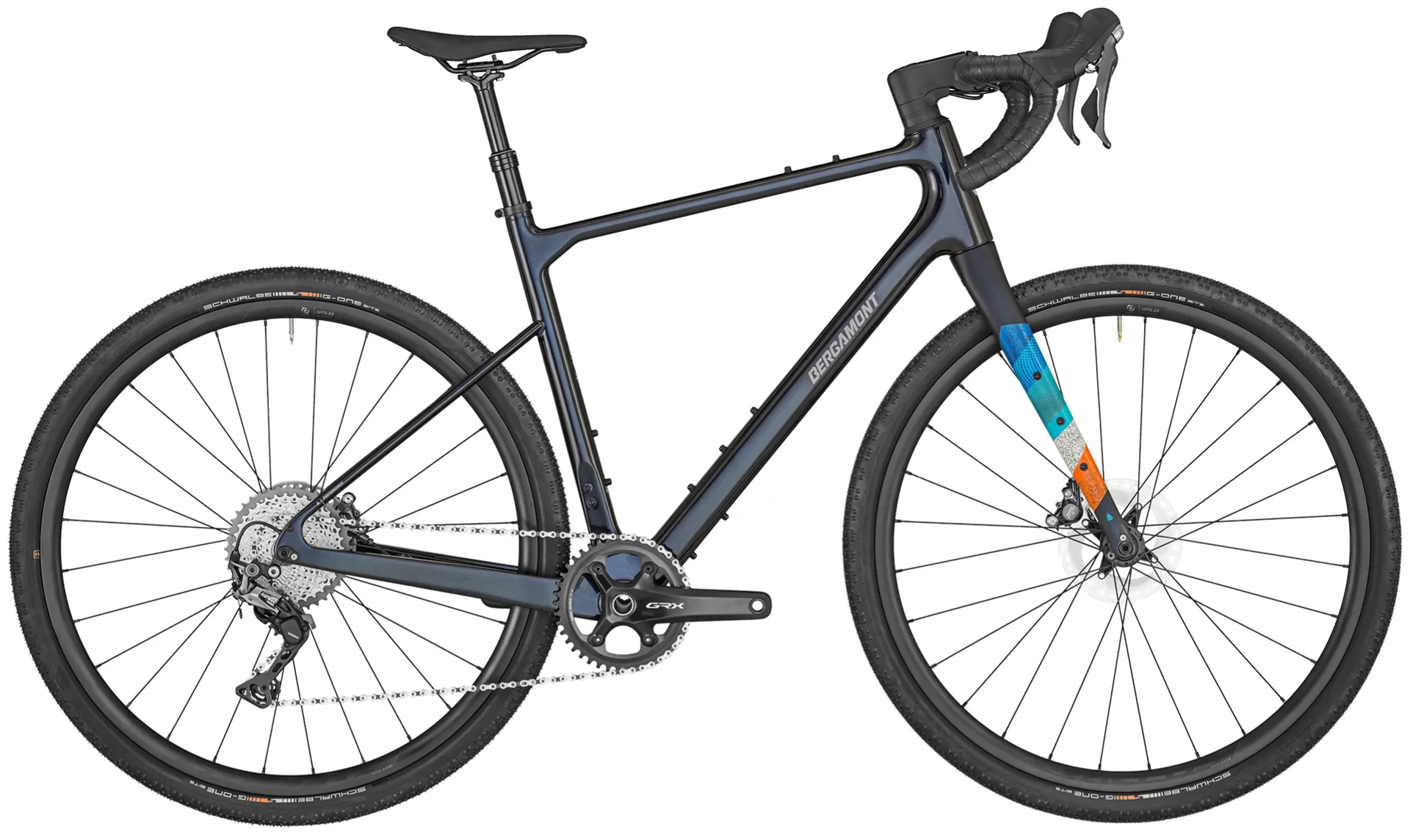 Bergamont Grandurance Elite (2024) | Gravelbike | shiny midnight blue