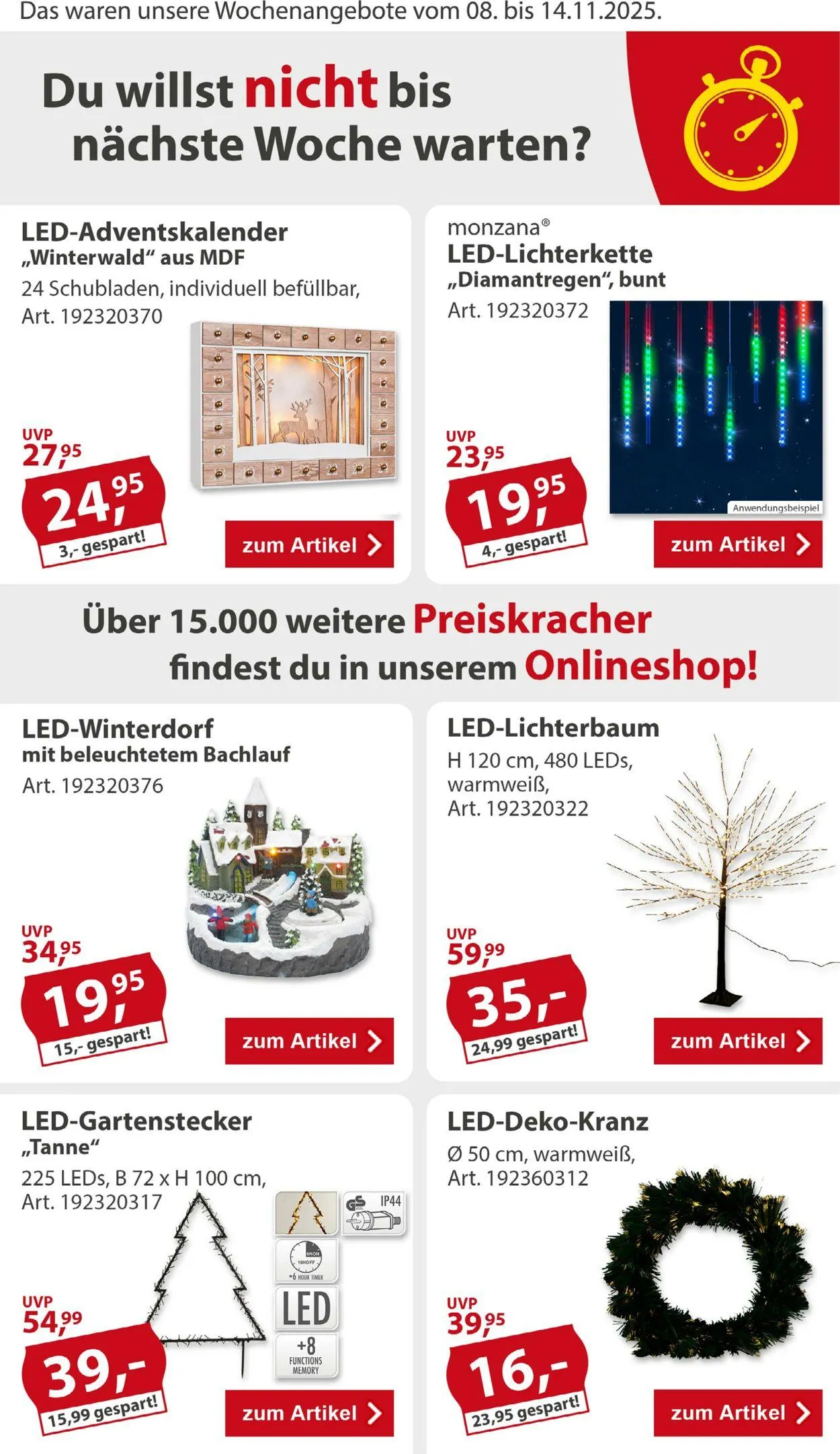 Sonderpreis Baumarkt Aktueller Prospekt von 1. November bis 15. November 2025 - Prospekt seite 2