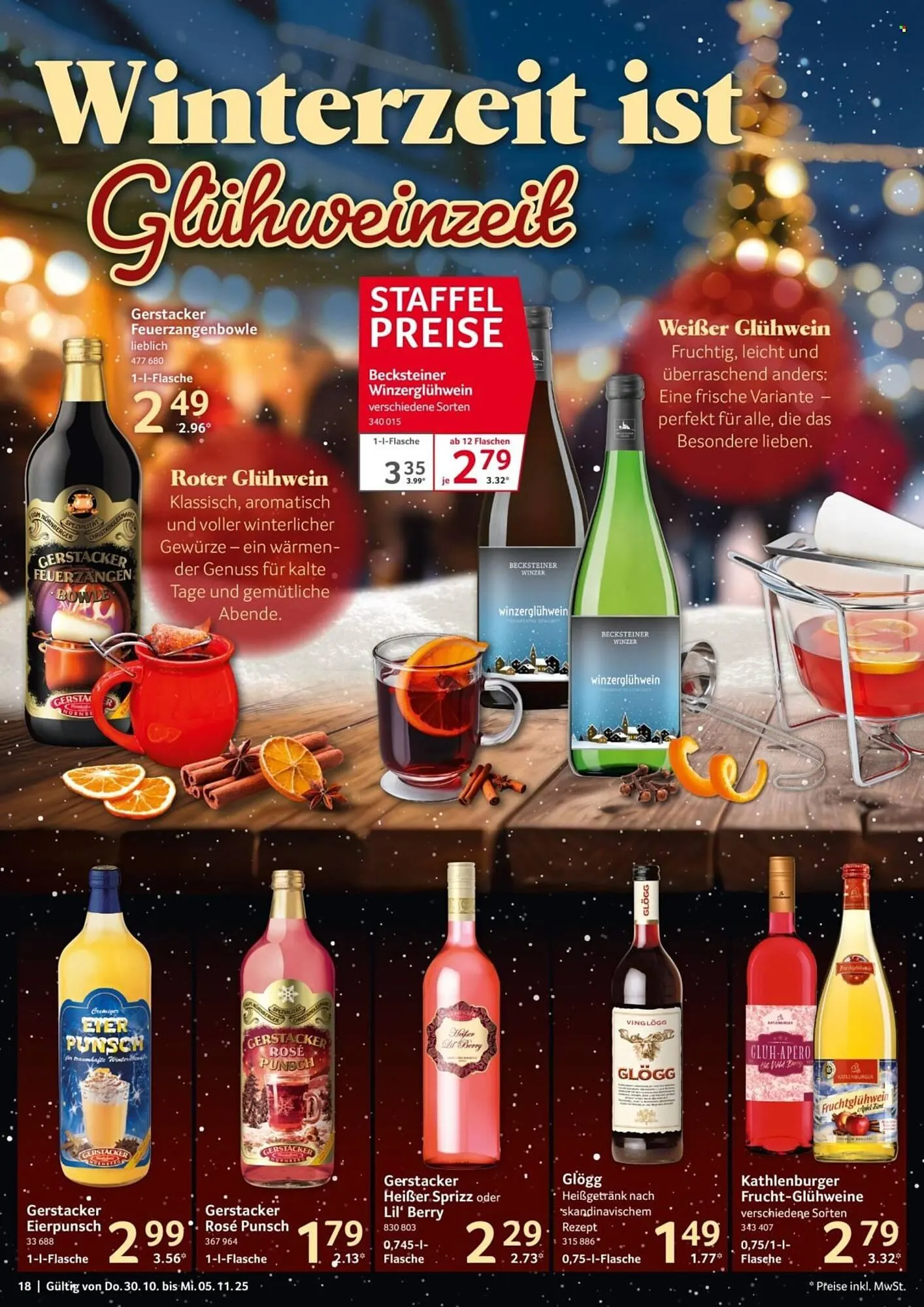 Selgros Prospekt von 30. Oktober bis 5. November 2025 - Prospekt seite 18