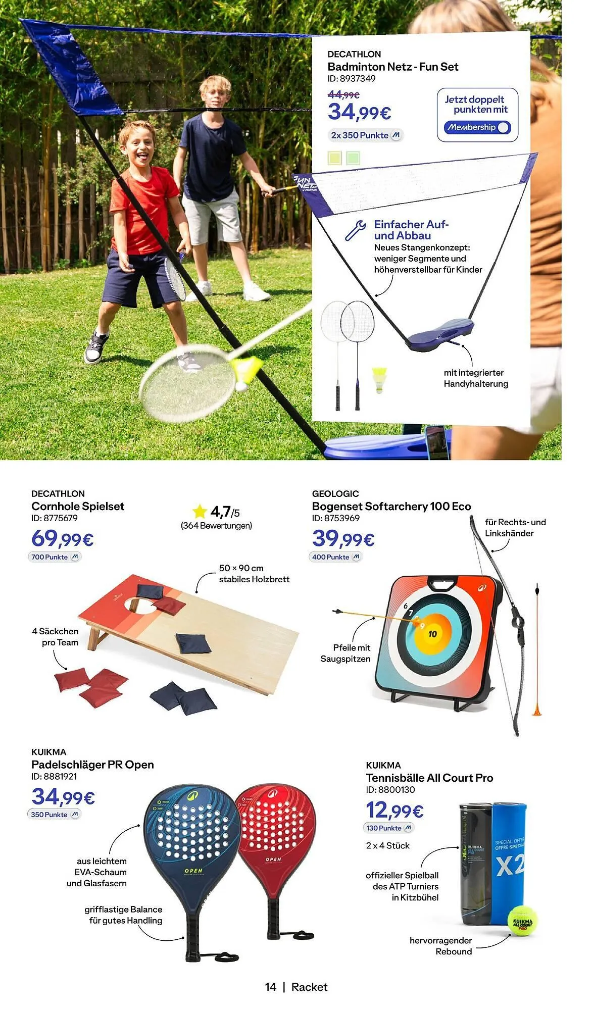 Decathlon Prospekt von 19. März bis 19. April 2026 - Prospekt seite 14