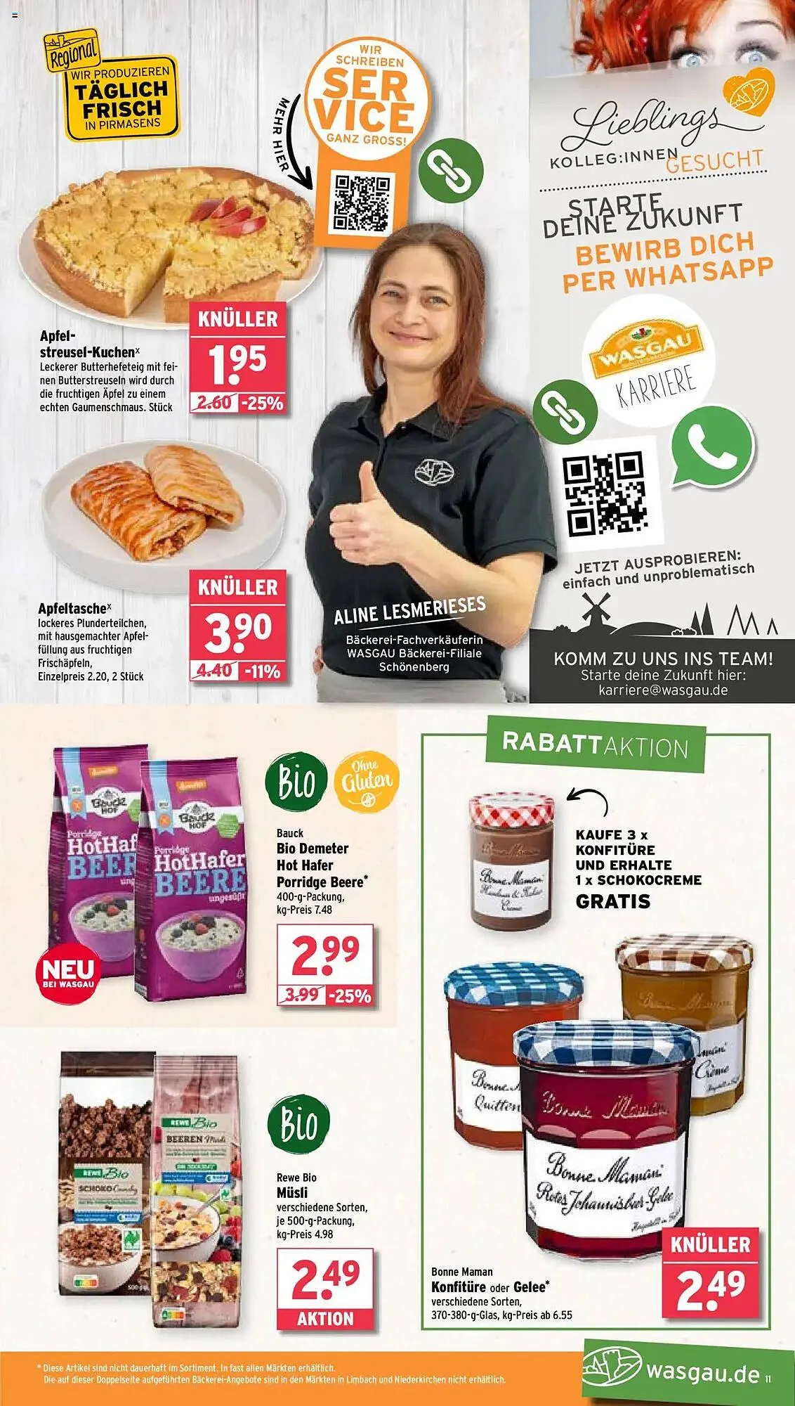 Wasgau Prospekt von 7. April bis 12. April 2025 - Prospekt seite 11