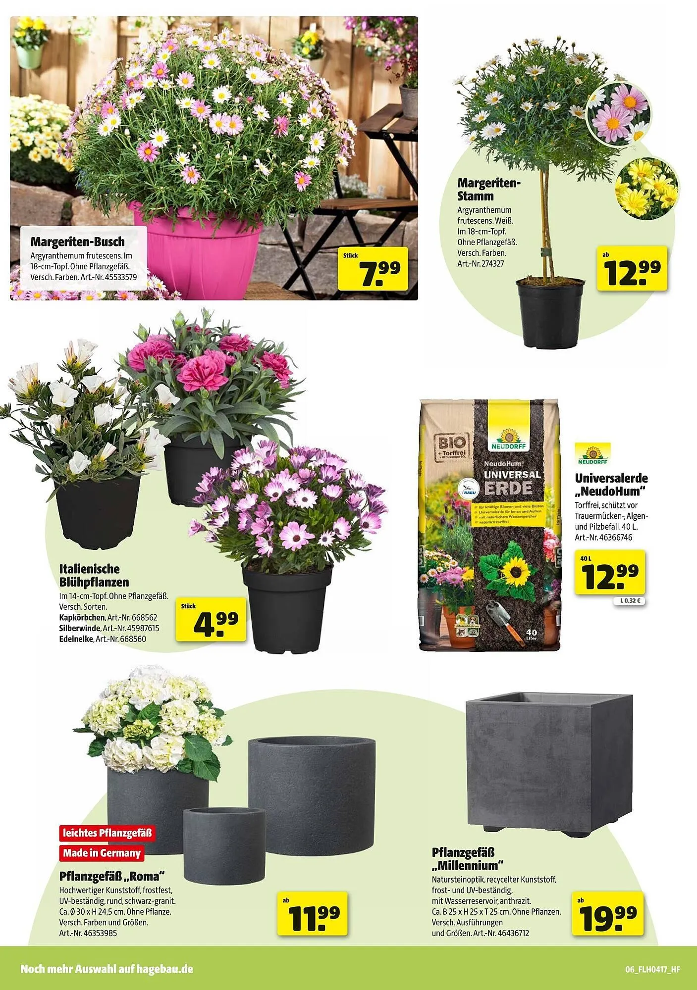 Hagebau Prospekt von 18. April bis 25. April 2026 - Prospekt seite 6