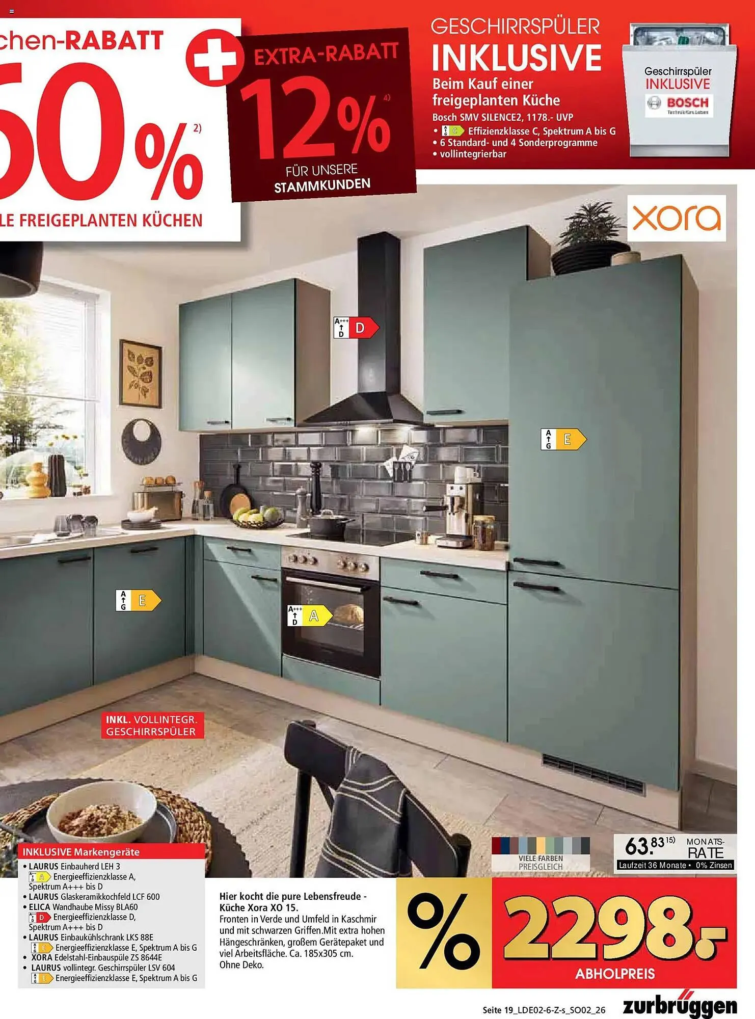 Zurbrüggen Prospekt von 13. Februar bis 2. März 2026 - Prospekt seite 19