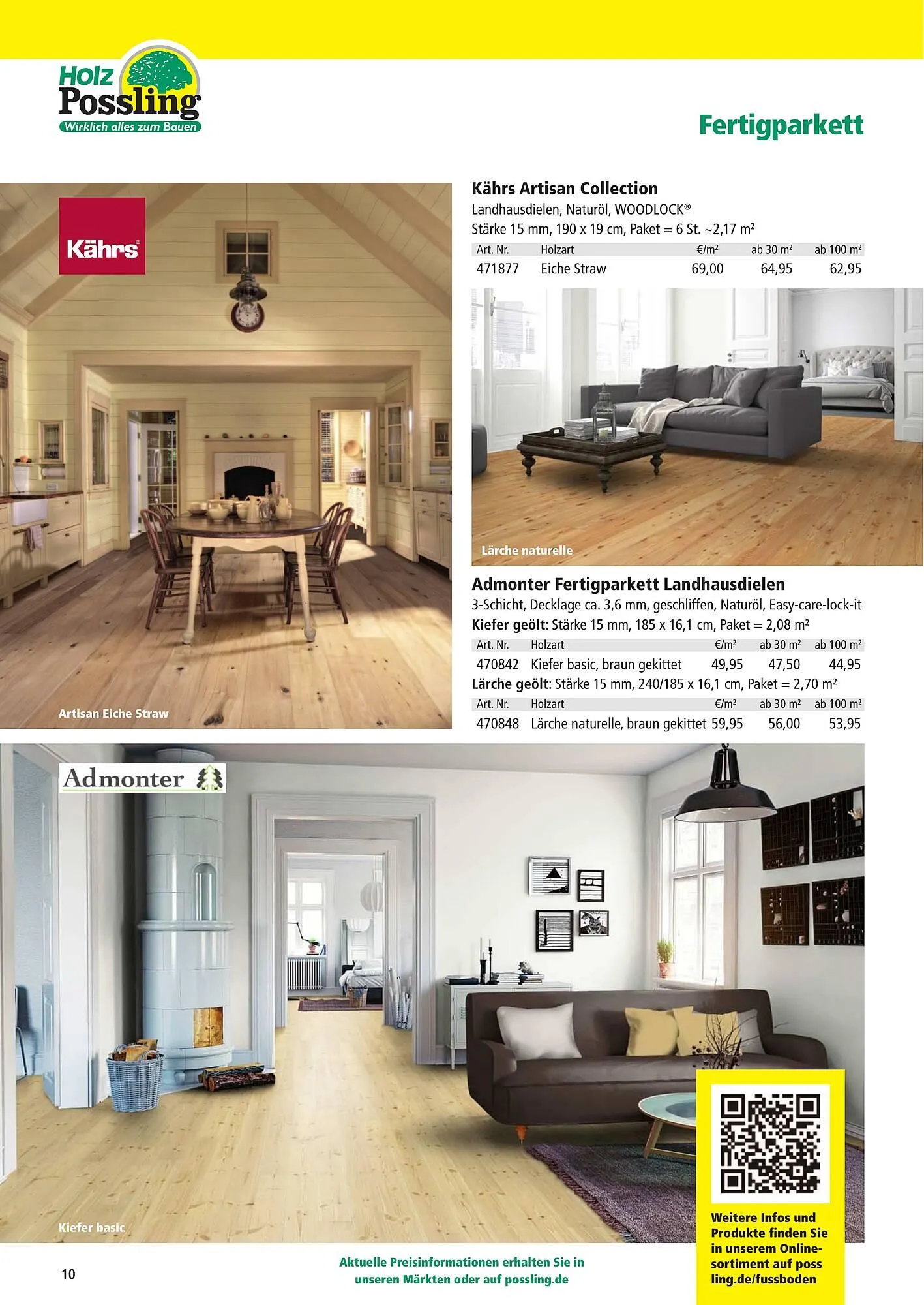 Holz Possling Prospekt von 2. Mai bis 31. Juli 2025 - Prospekt seite 10