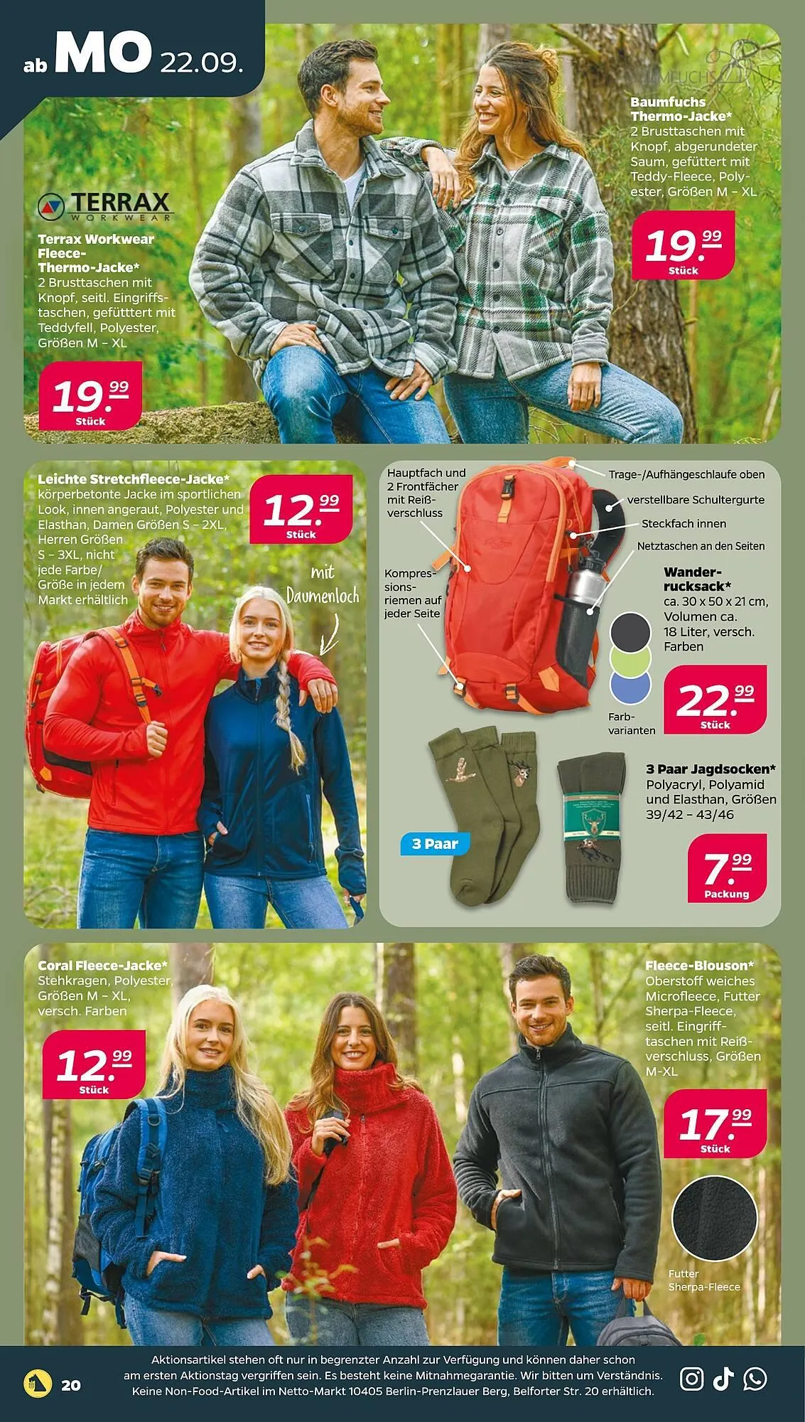 NETTO Prospekt von 22. September bis 27. September 2025 - Prospekt seite 20