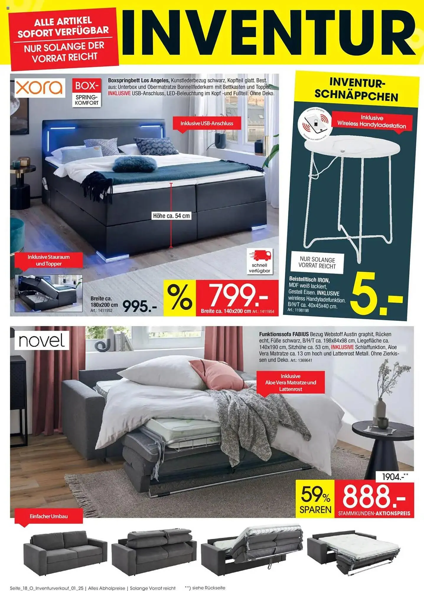 Zurbrüggen Prospekt von 3. Juli bis 31. Juli 2025 - Prospekt seite 20