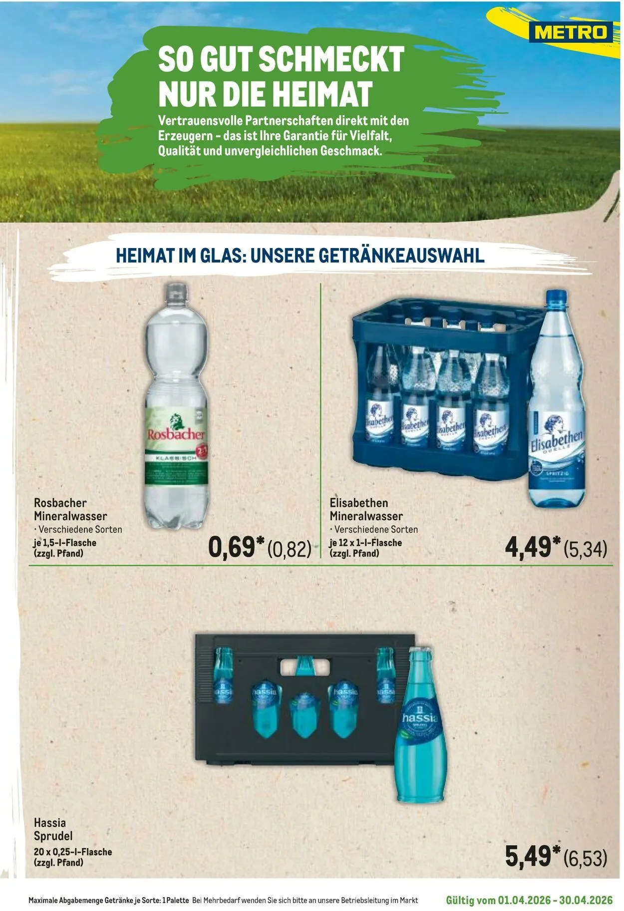 Metro Aktueller Prospekt von 1. April bis 30. April 2026 - Prospekt seite 7