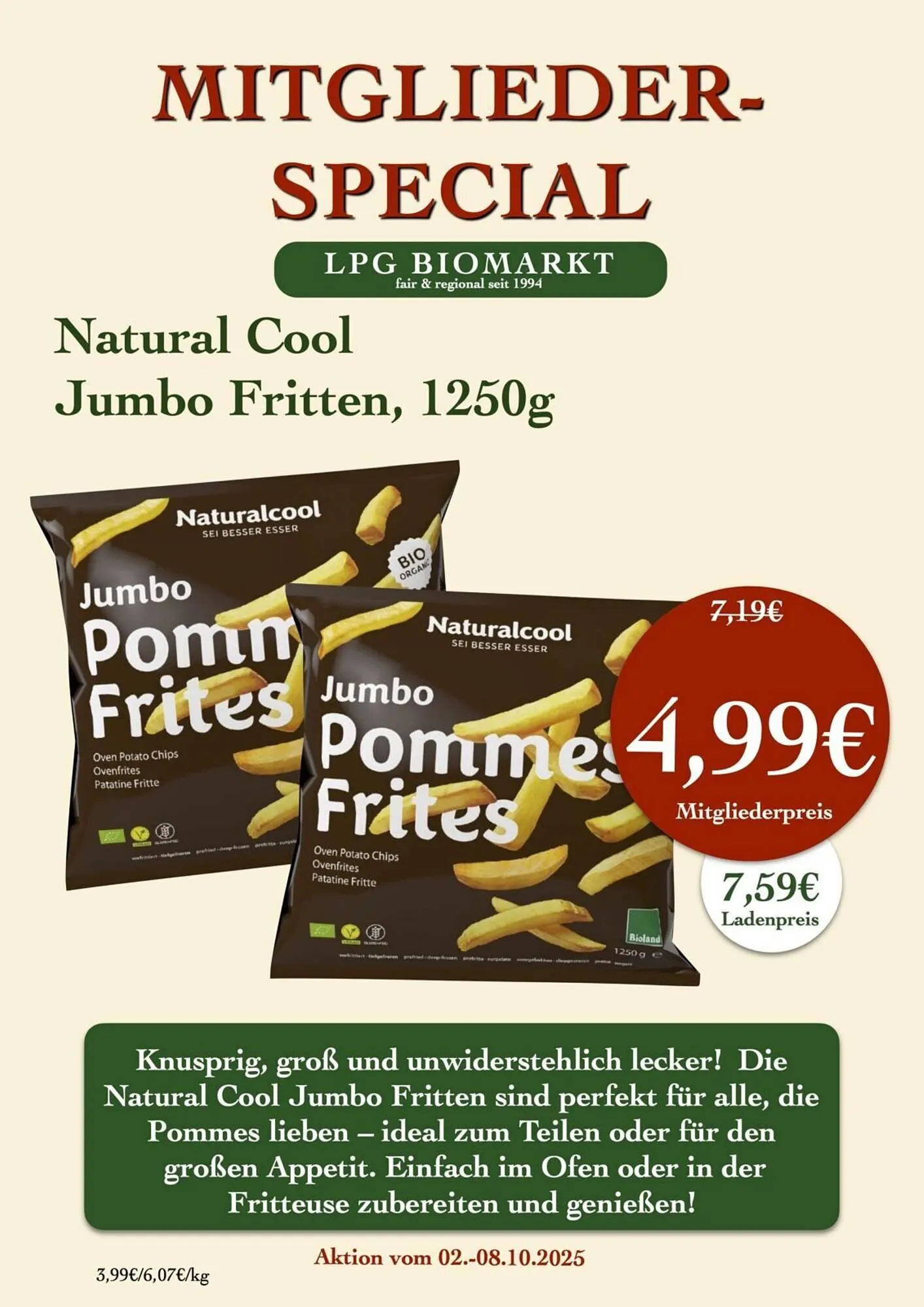 LPG Biomarkt Prospekt von 2. Oktober bis 8. Oktober 2025 - Prospekt seite 12