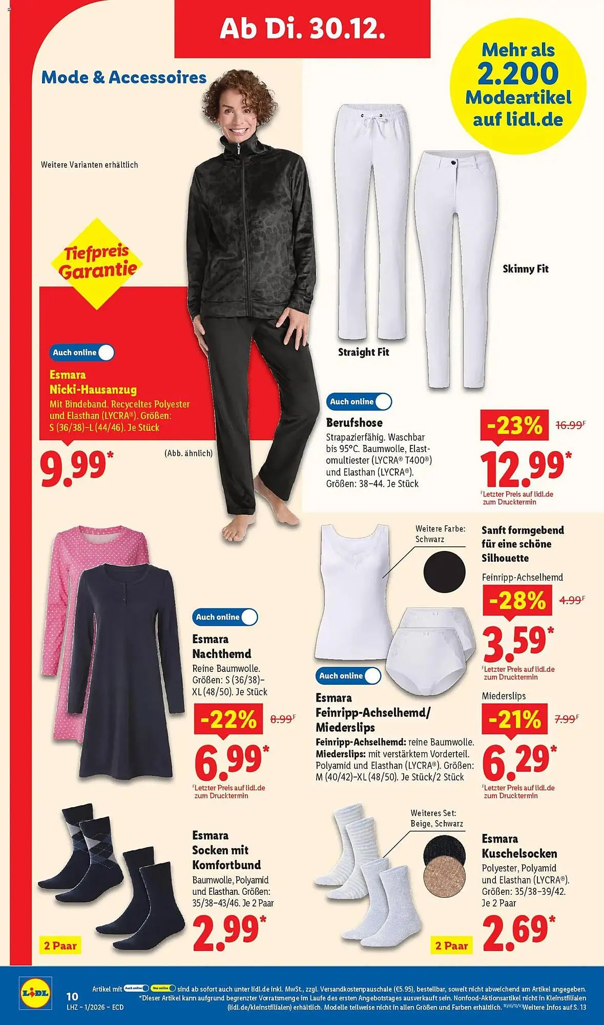 Lidl Prospekt von 29. Dezember bis 3. Januar 2026 - Prospekt seite 6