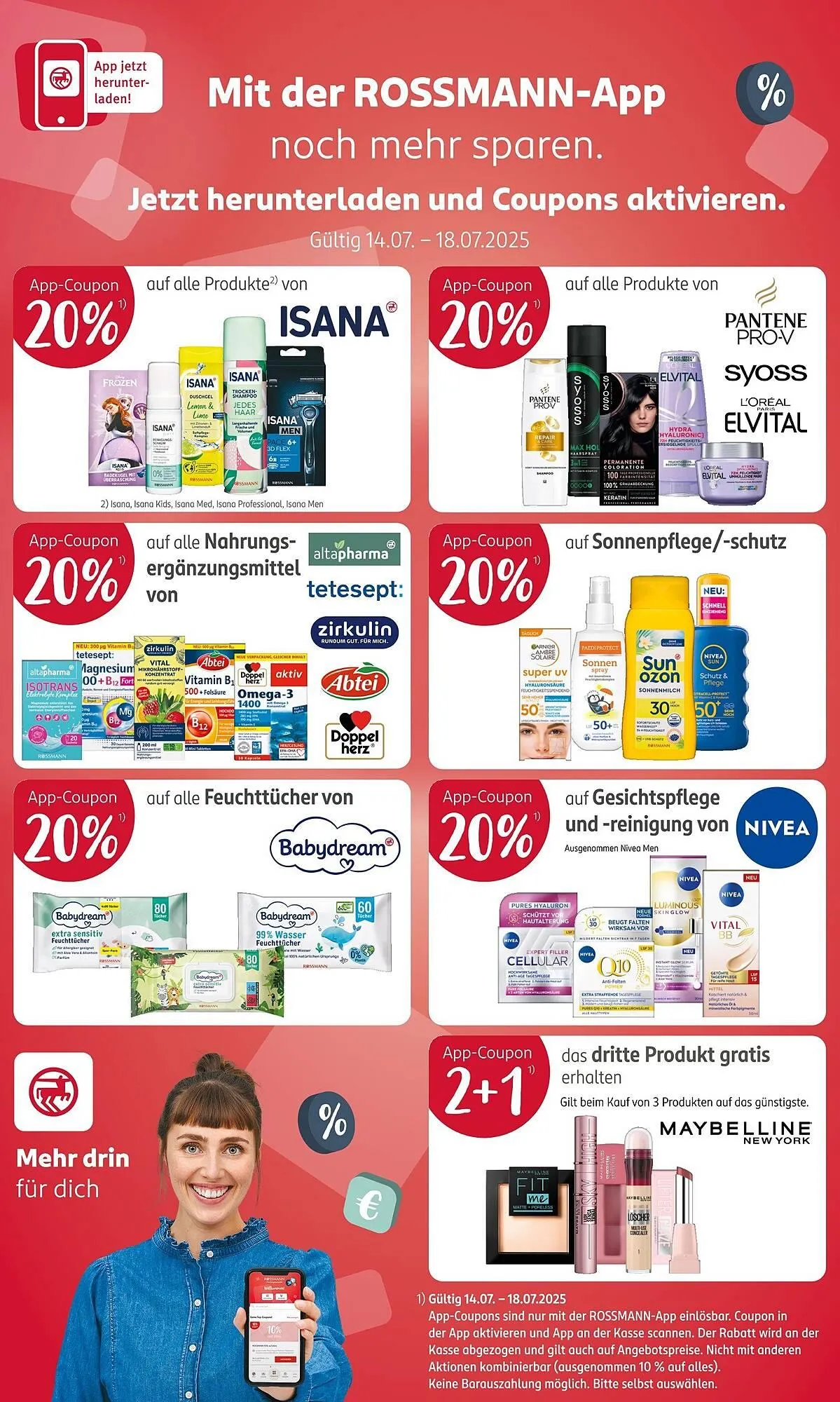 Rossmann Prospekt von 14. Juli bis 18. Juli 2025 - Prospekt seite 15