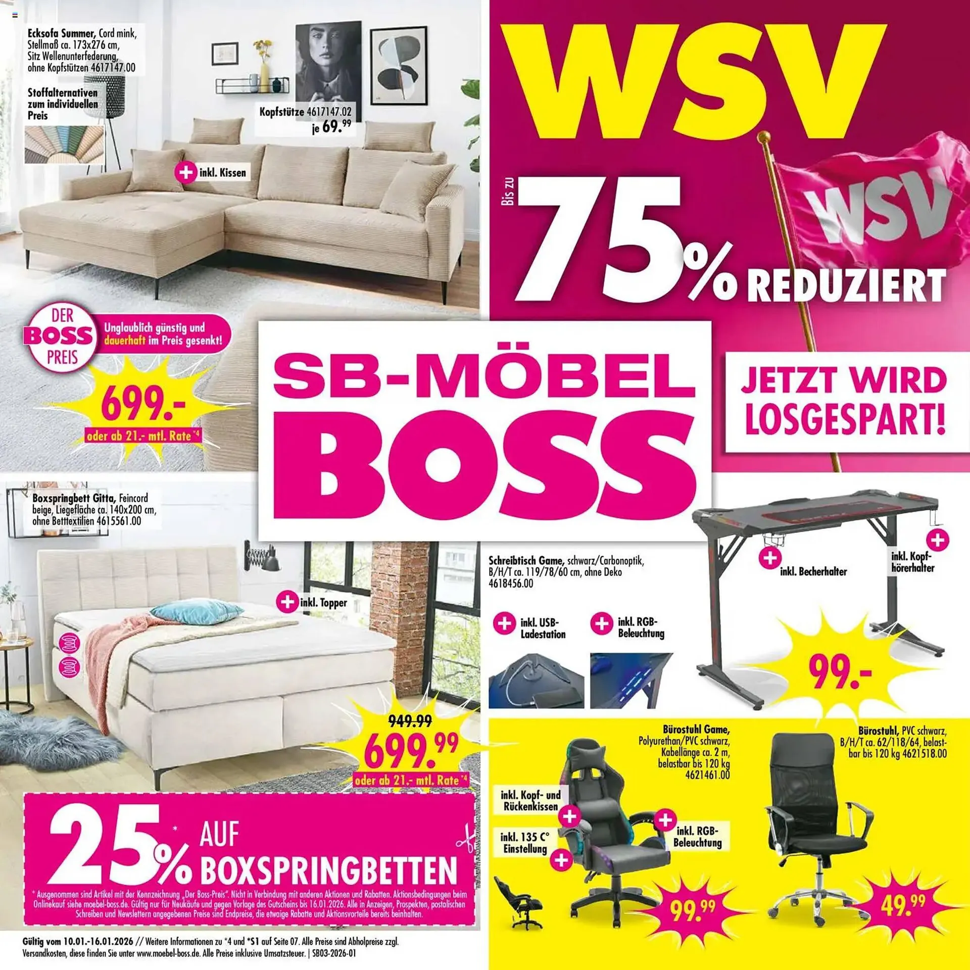 Möbel Boss Prospekt - 1