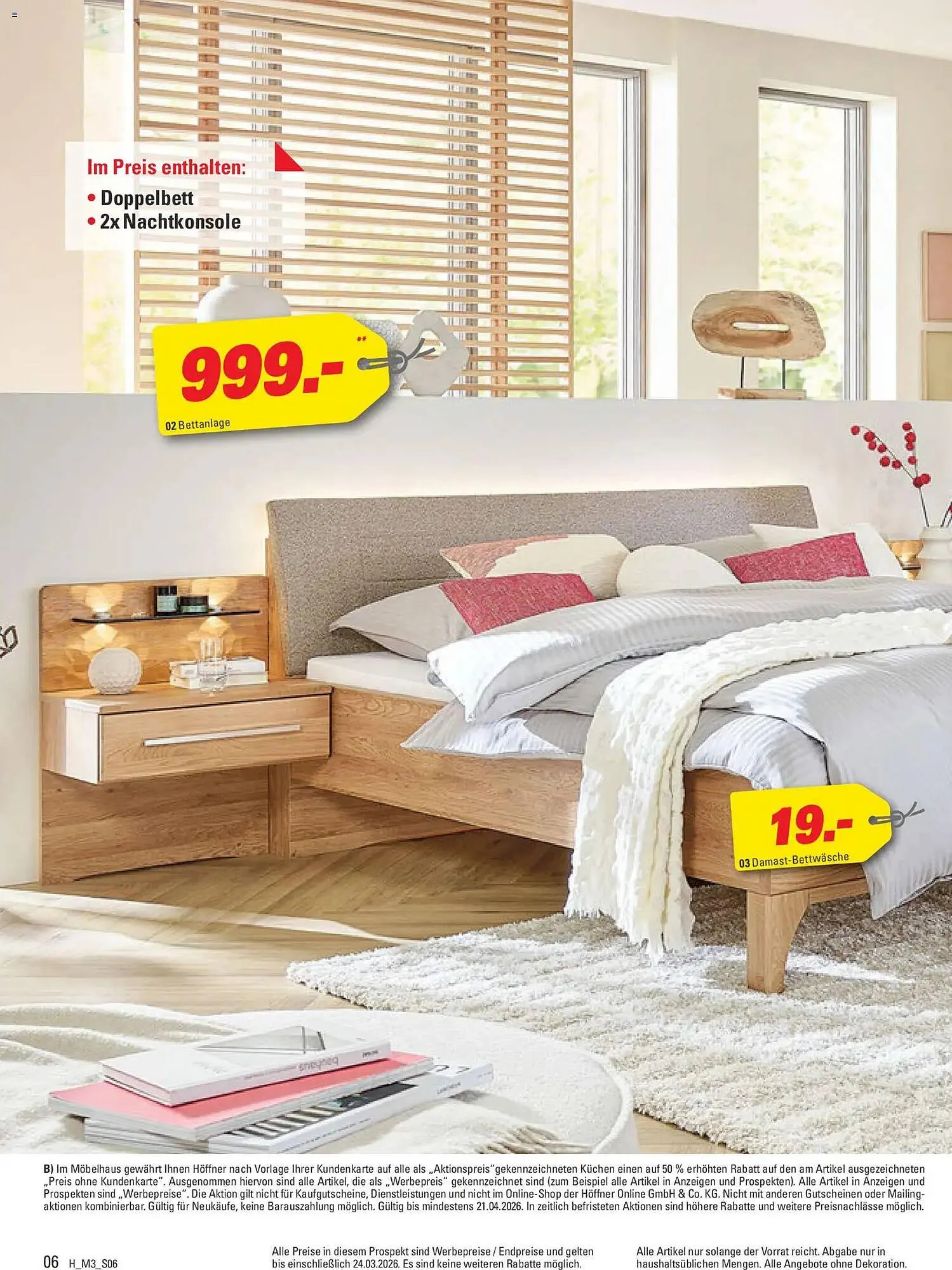 Höffner Prospekt von 11. März bis 24. März 2026 - Prospekt seite 6