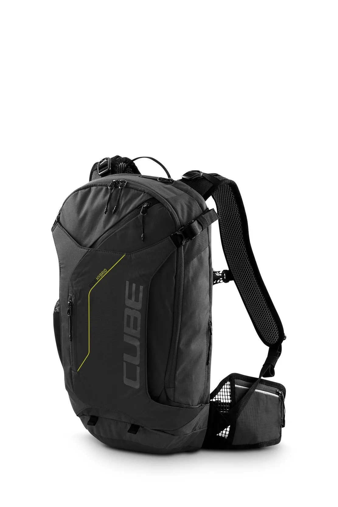 Cube Edge Hybrid Rucksack schwarz
