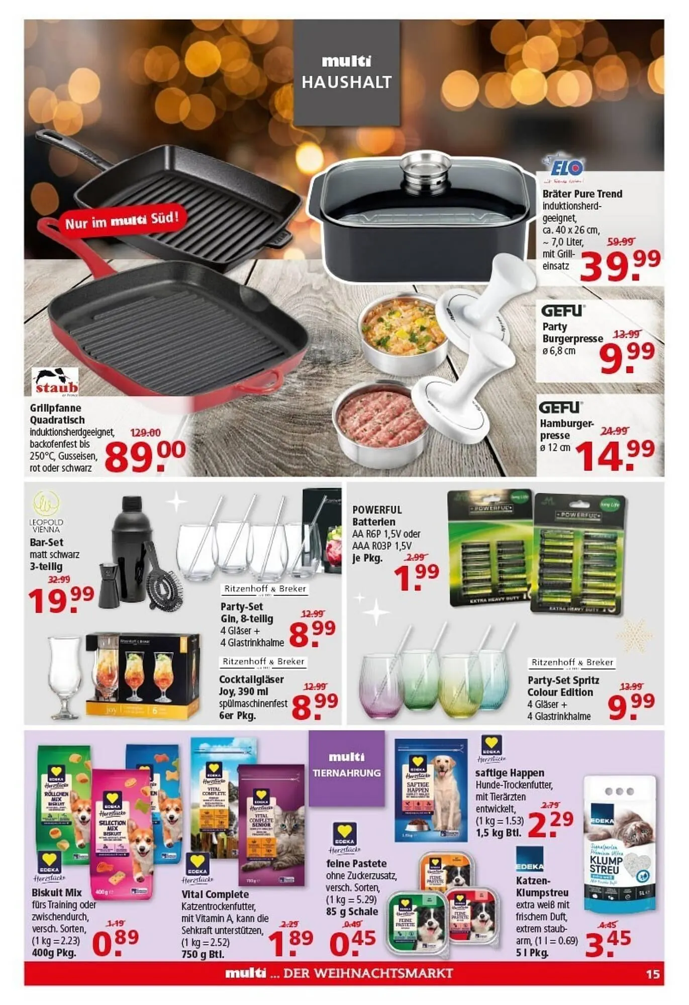 Multi Markt Prospekt von 22. Dezember bis 27. Dezember 2025 - Prospekt seite 15