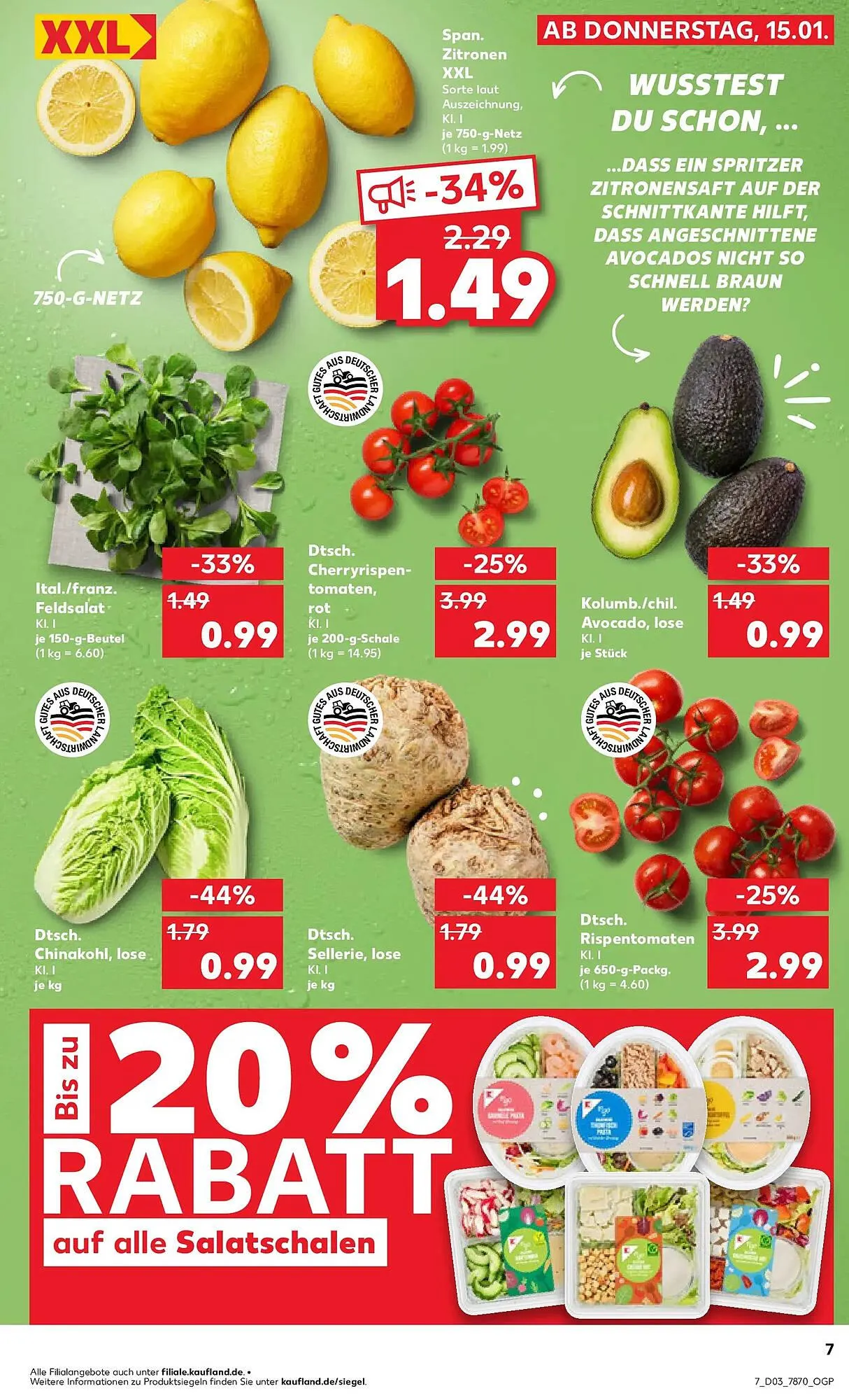 Kaufland Prospekt von 18. Januar bis 21. Januar 2026 - Prospekt seite 7
