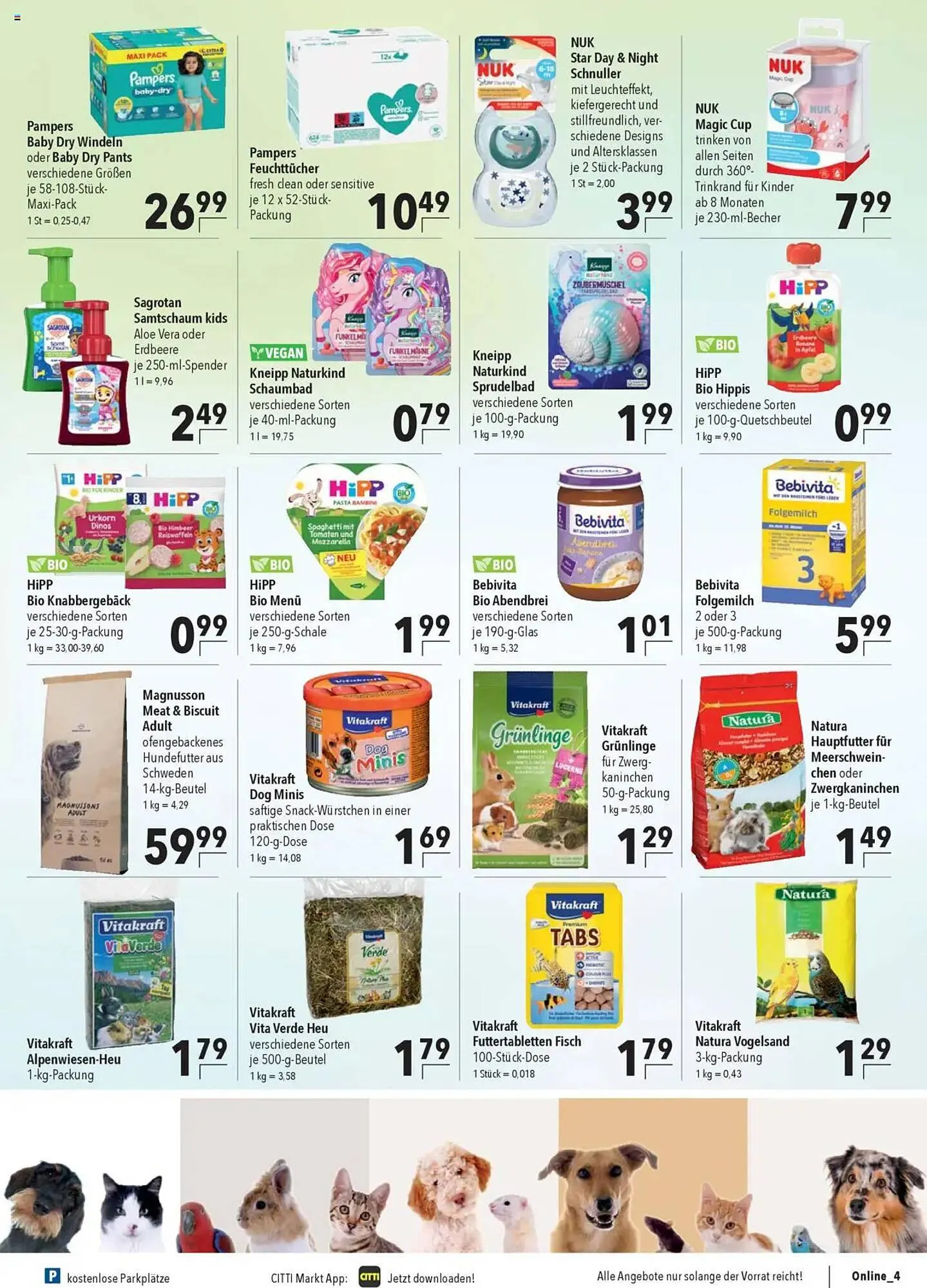 CITTI Markt Prospekt von 30. Juli bis 5. August 2025 - Prospekt seite 25