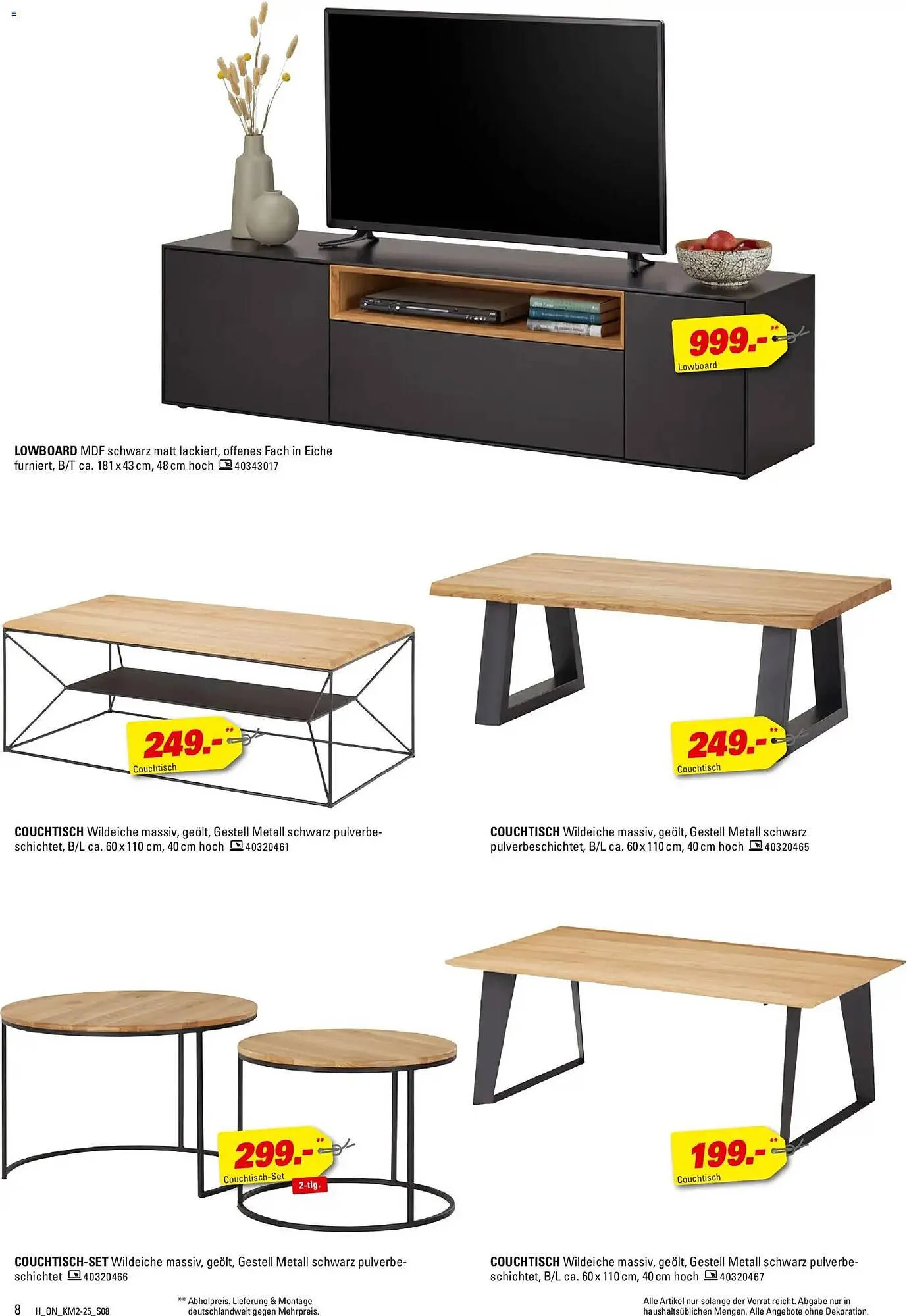 Höffner Prospekt von 29. Oktober bis 11. November 2025 - Prospekt seite 8