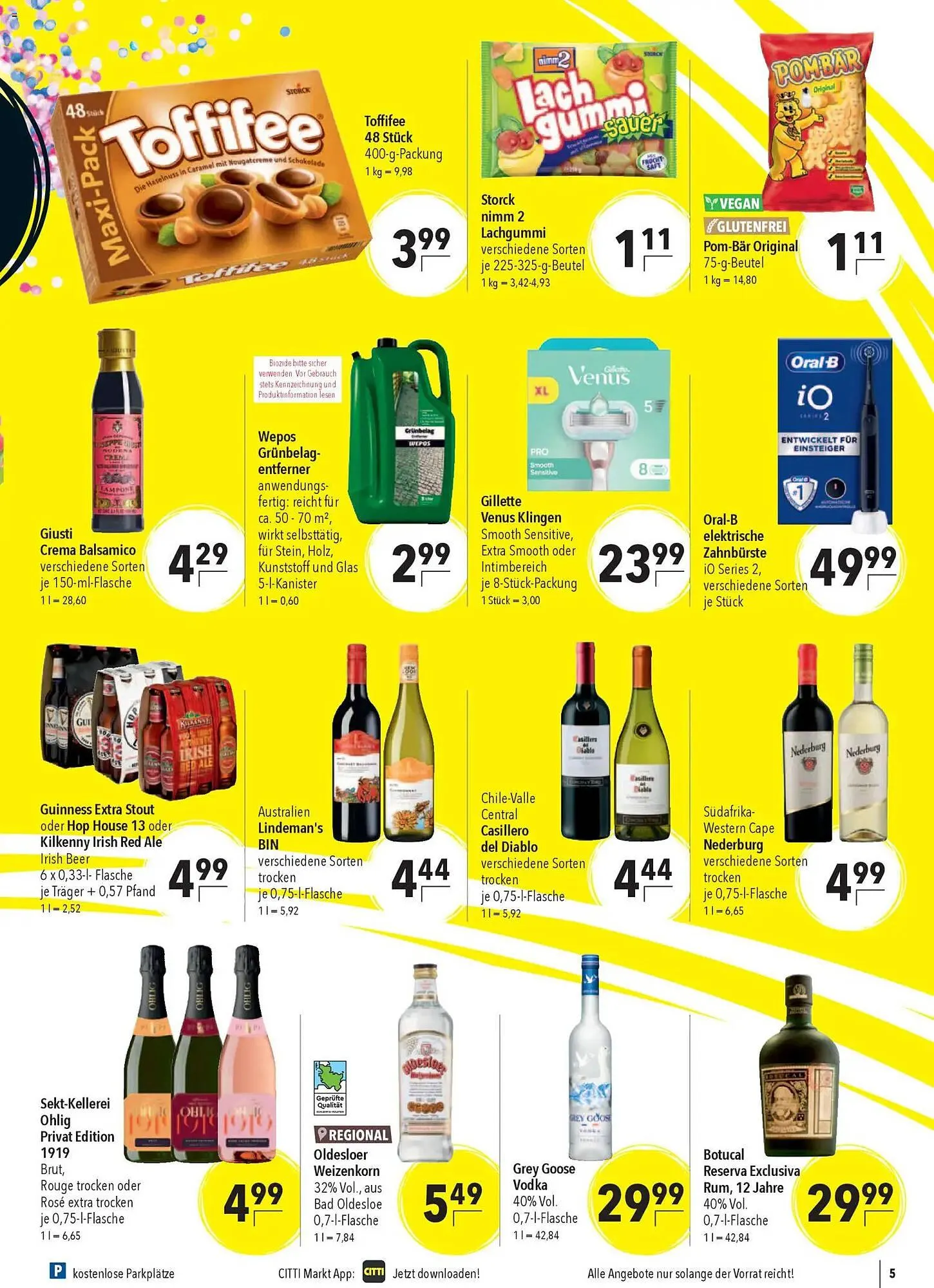 CITTI Markt Prospekt von 18. März bis 24. März 2026 - Prospekt seite 5