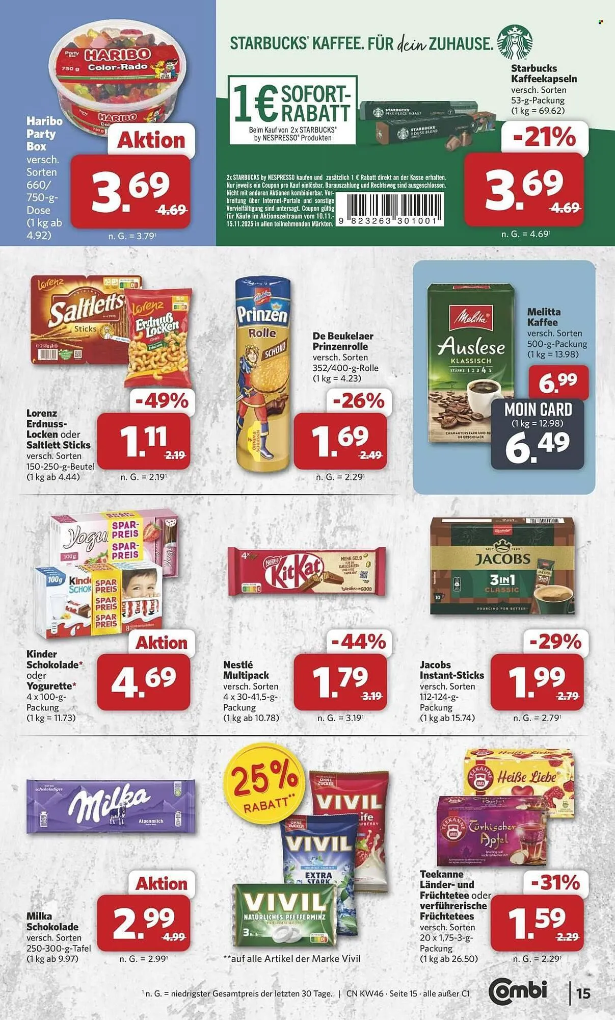 Combi Prospekt von 10. November bis 15. November 2025 - Prospekt seite 16