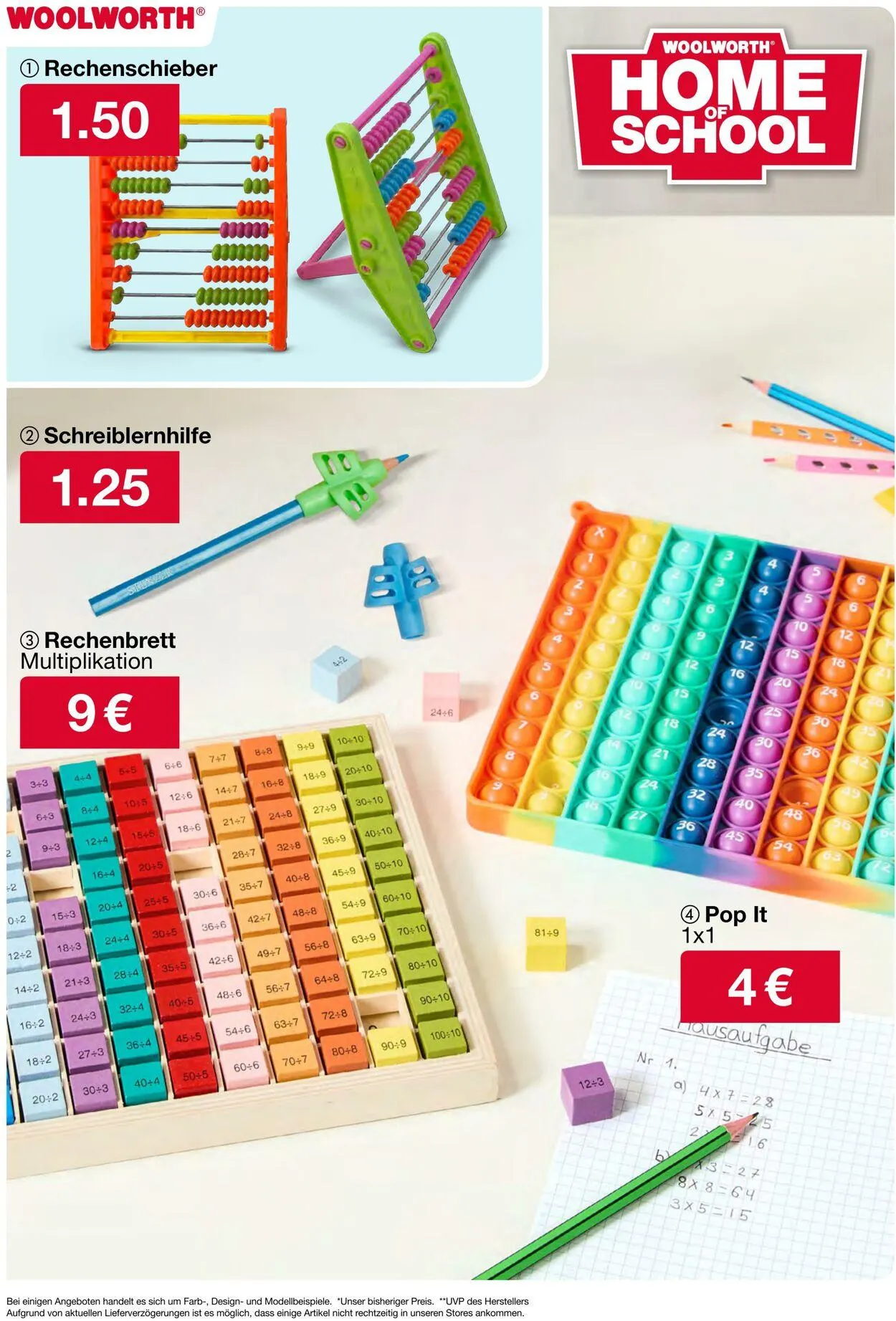 Woolworth Aktueller Prospekt von 14. Juli bis 28. Juli 2025 - Prospekt seite 21