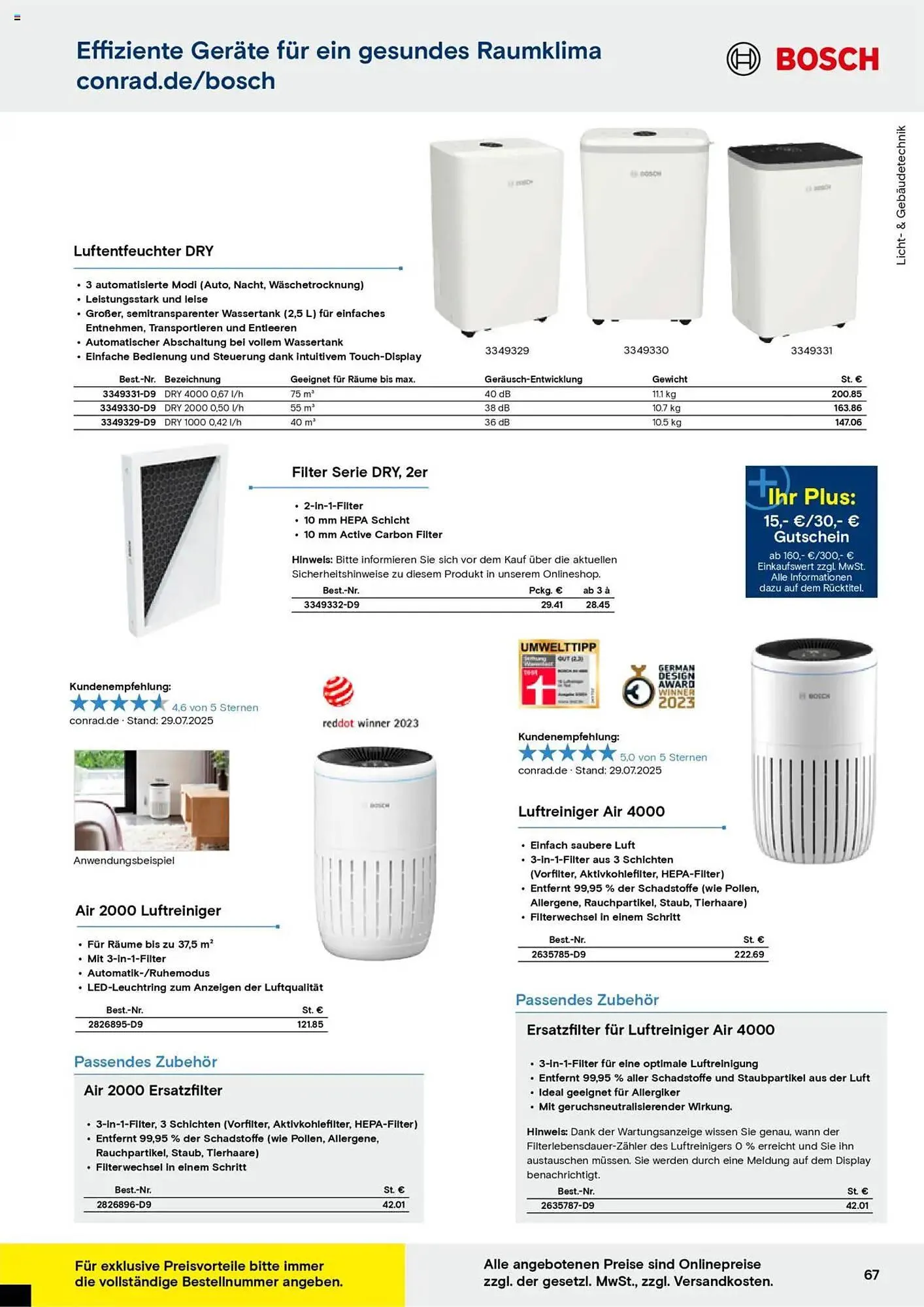 Conrad Prospekt von 25. August bis 12. Oktober 2025 - Prospekt seite 69