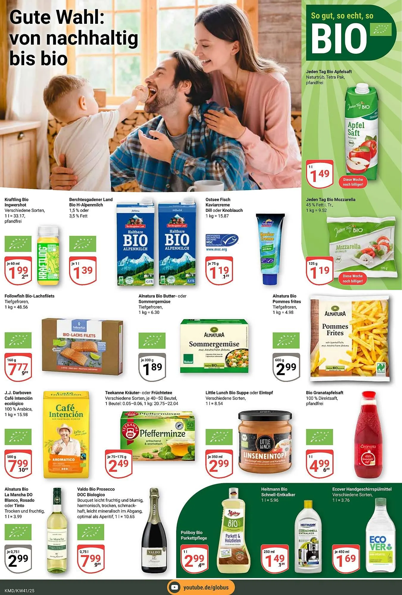 Globus Prospekt von 6. Oktober bis 11. Oktober 2025 - Prospekt seite 17