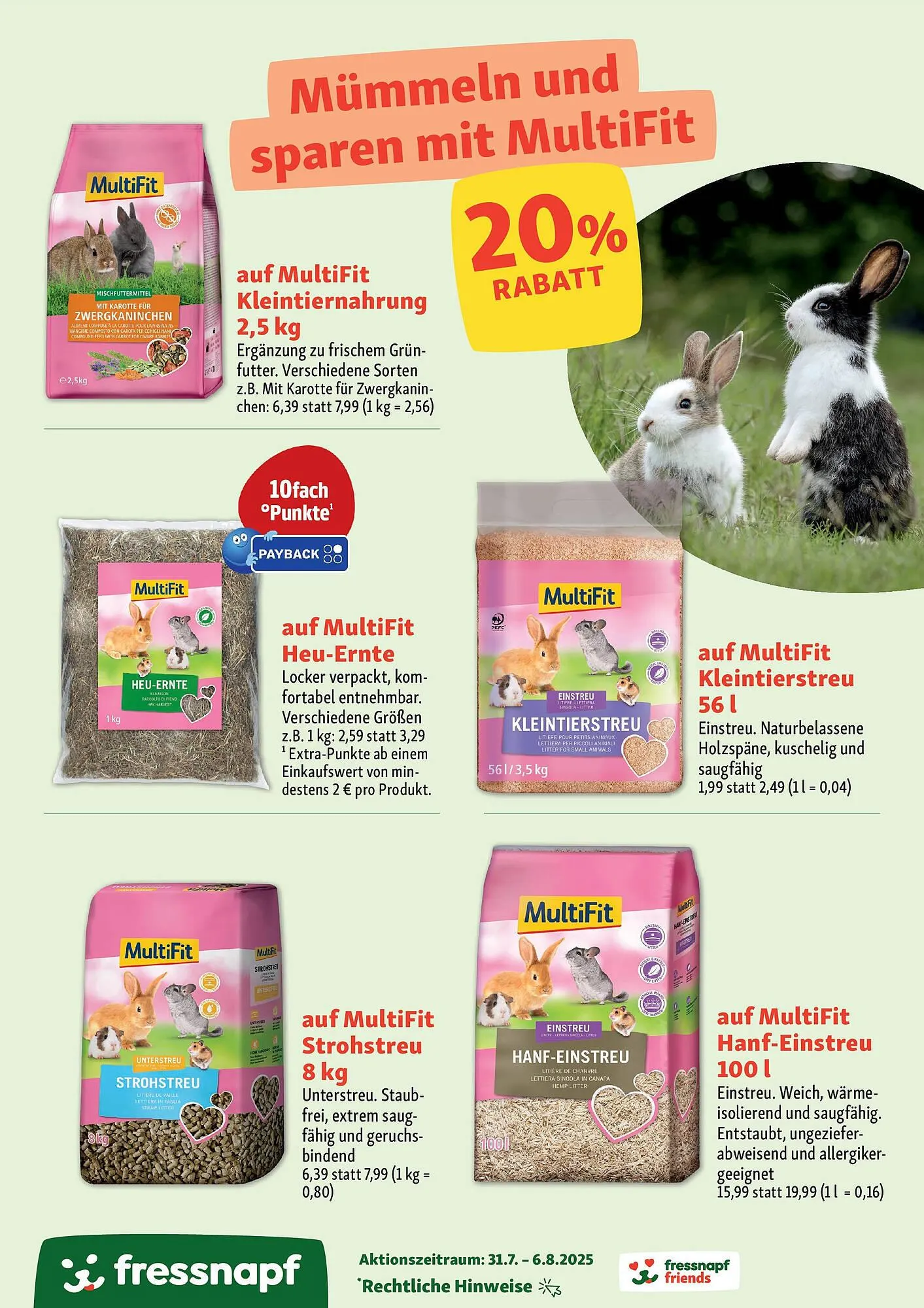 Fressnapf Prospekt von 30. Juli bis 6. August 2025 - Prospekt seite 17