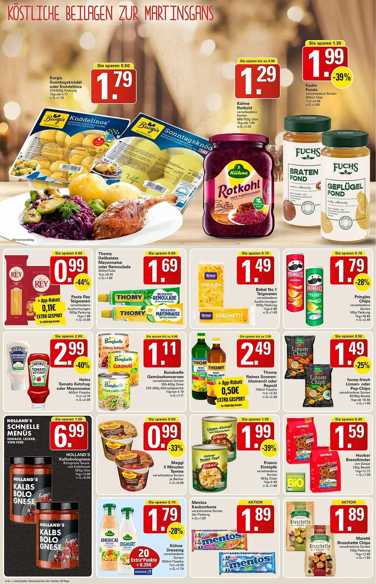 WEZ Prospekt von 3. November bis 8. November 2025 - Prospekt seite 10