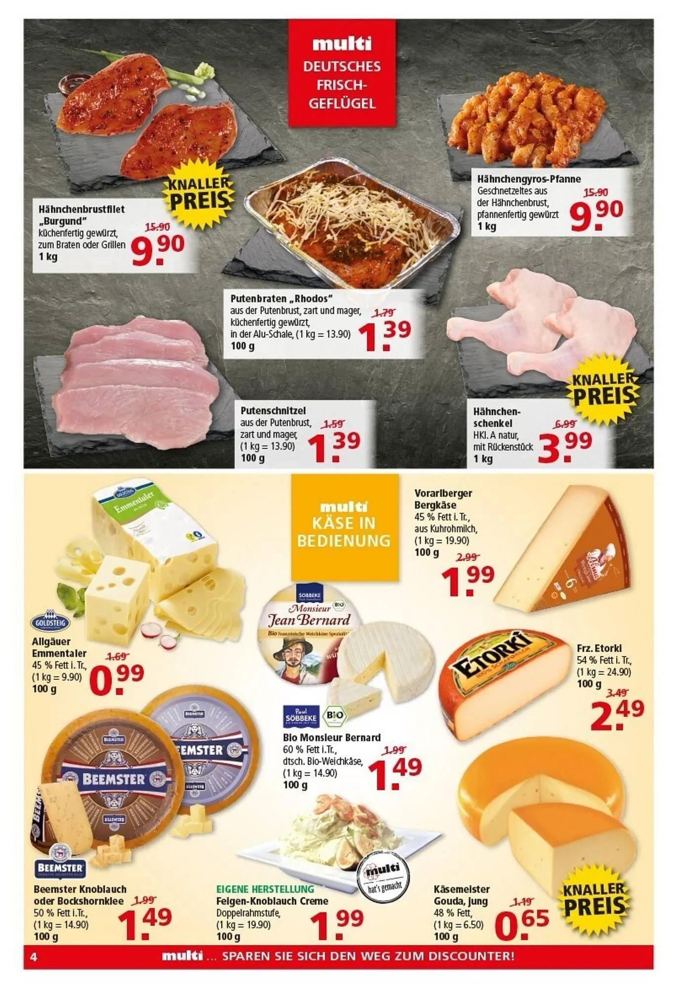 Multi Markt Prospekt von 13. April bis 18. April 2026 - Prospekt seite 4