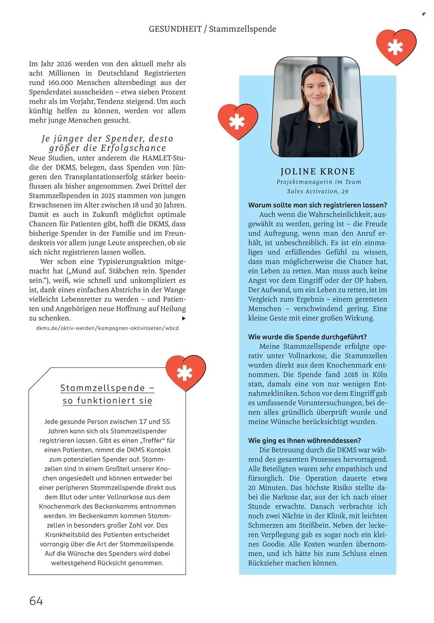 Rossmann Magazin von 1. Mai bis 31. Mai 2026 - Prospekt seite 64
