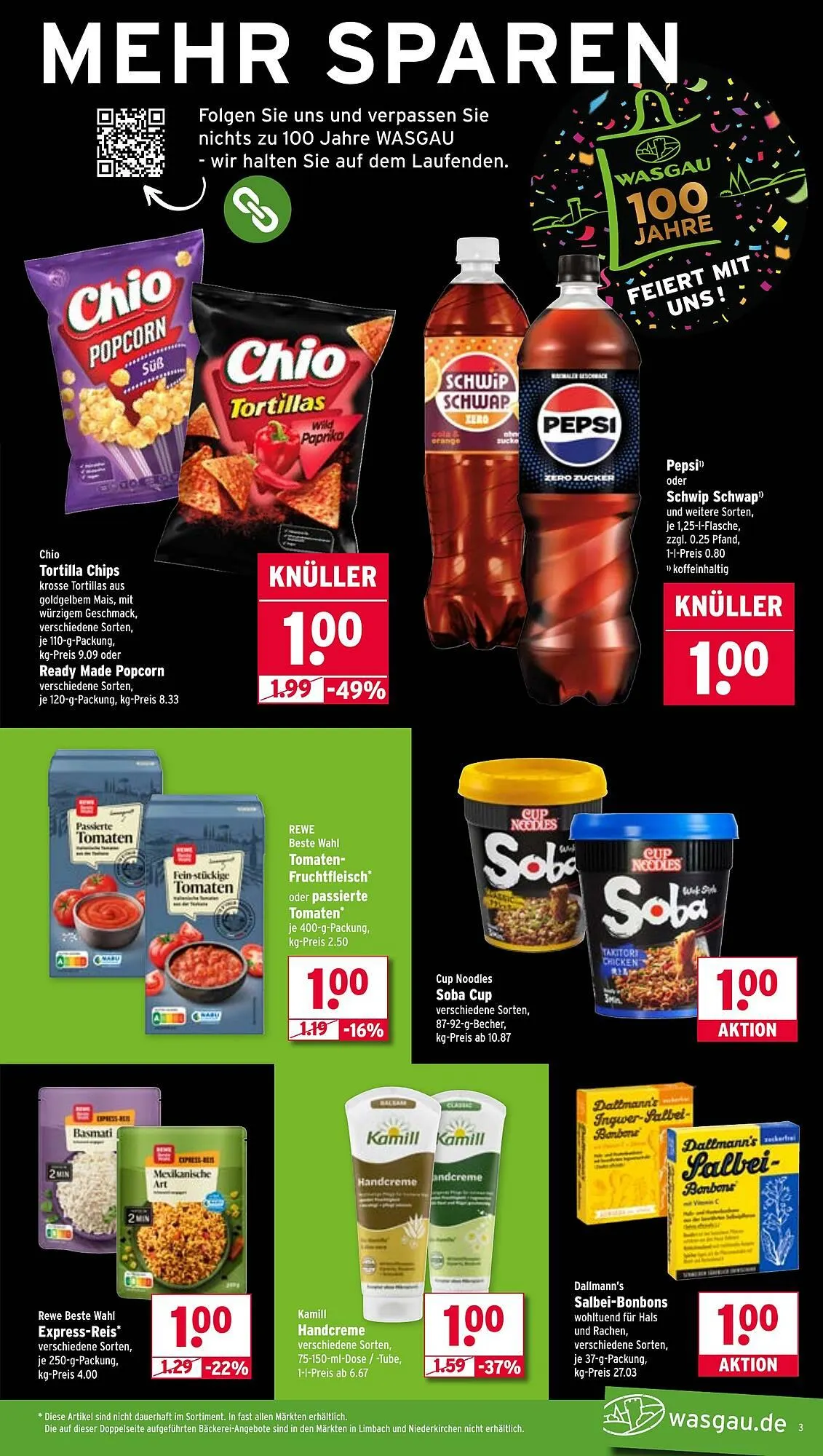Wasgau Prospekt von 21. Juli bis 26. Juli 2025 - Prospekt seite 3