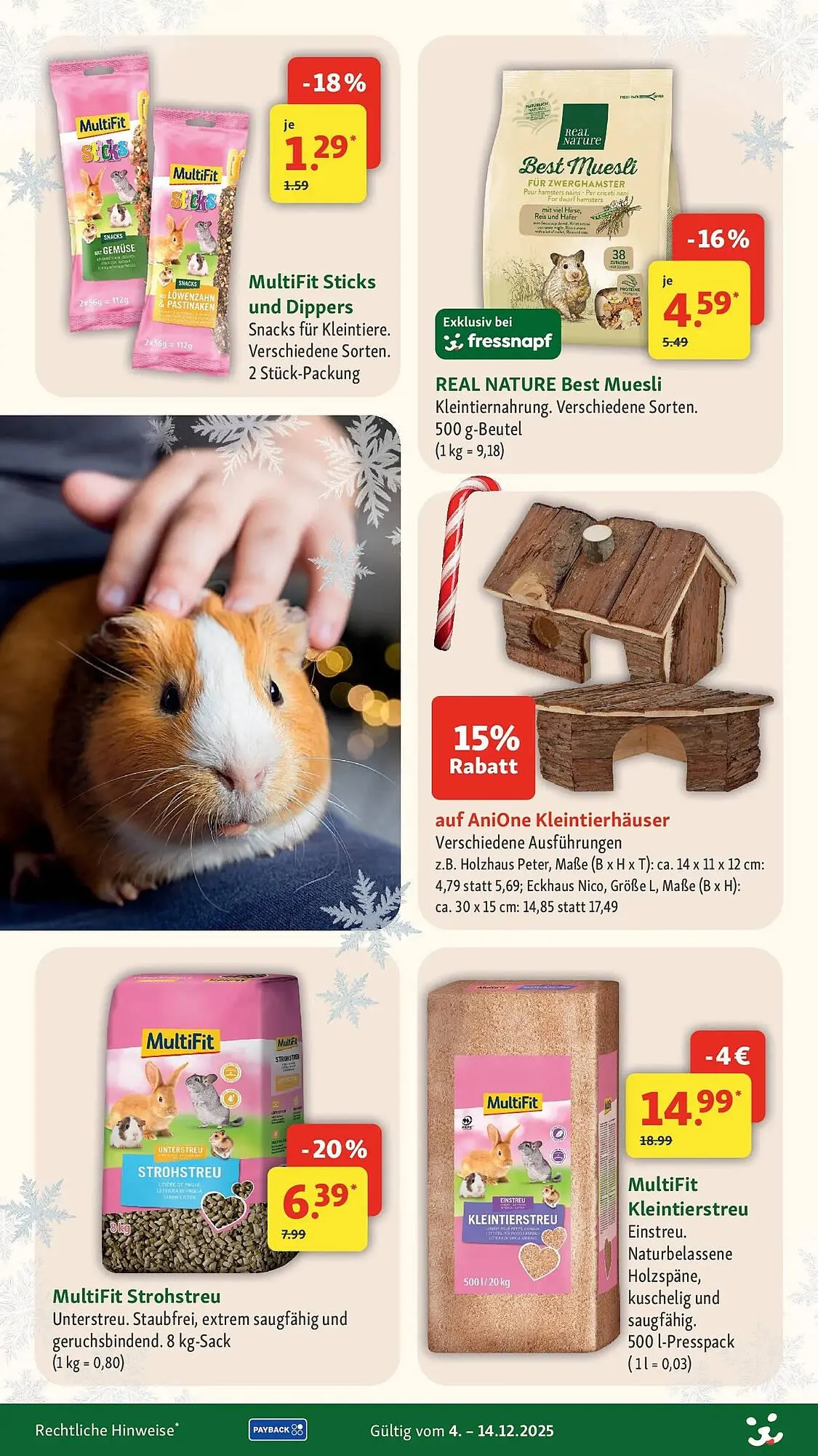 Fressnapf Prospekt von 3. Dezember bis 10. Dezember 2025 - Prospekt seite 18