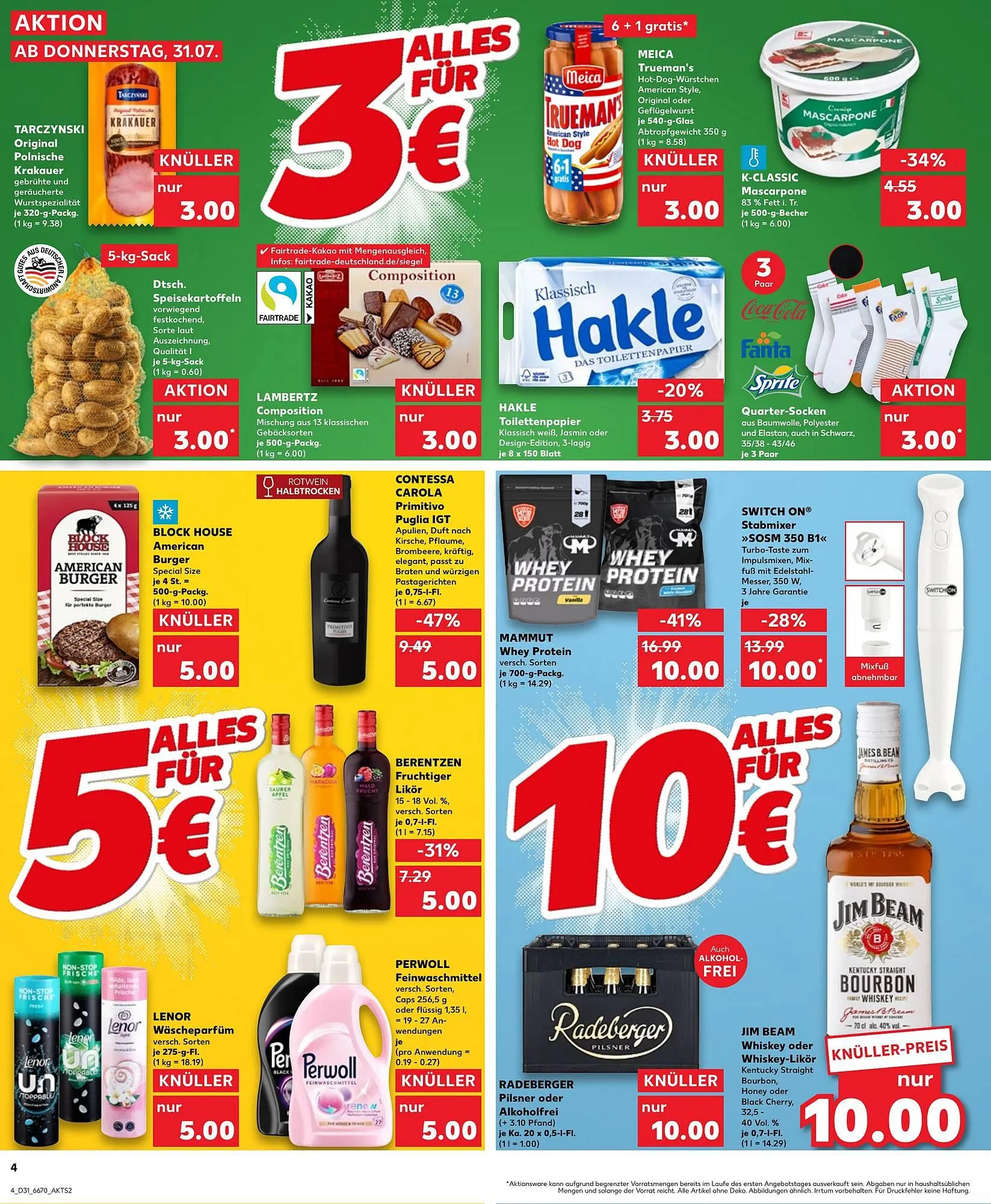 Kaufland Prospekt von 31. Juli bis 6. August 2025 - Prospekt seite 4