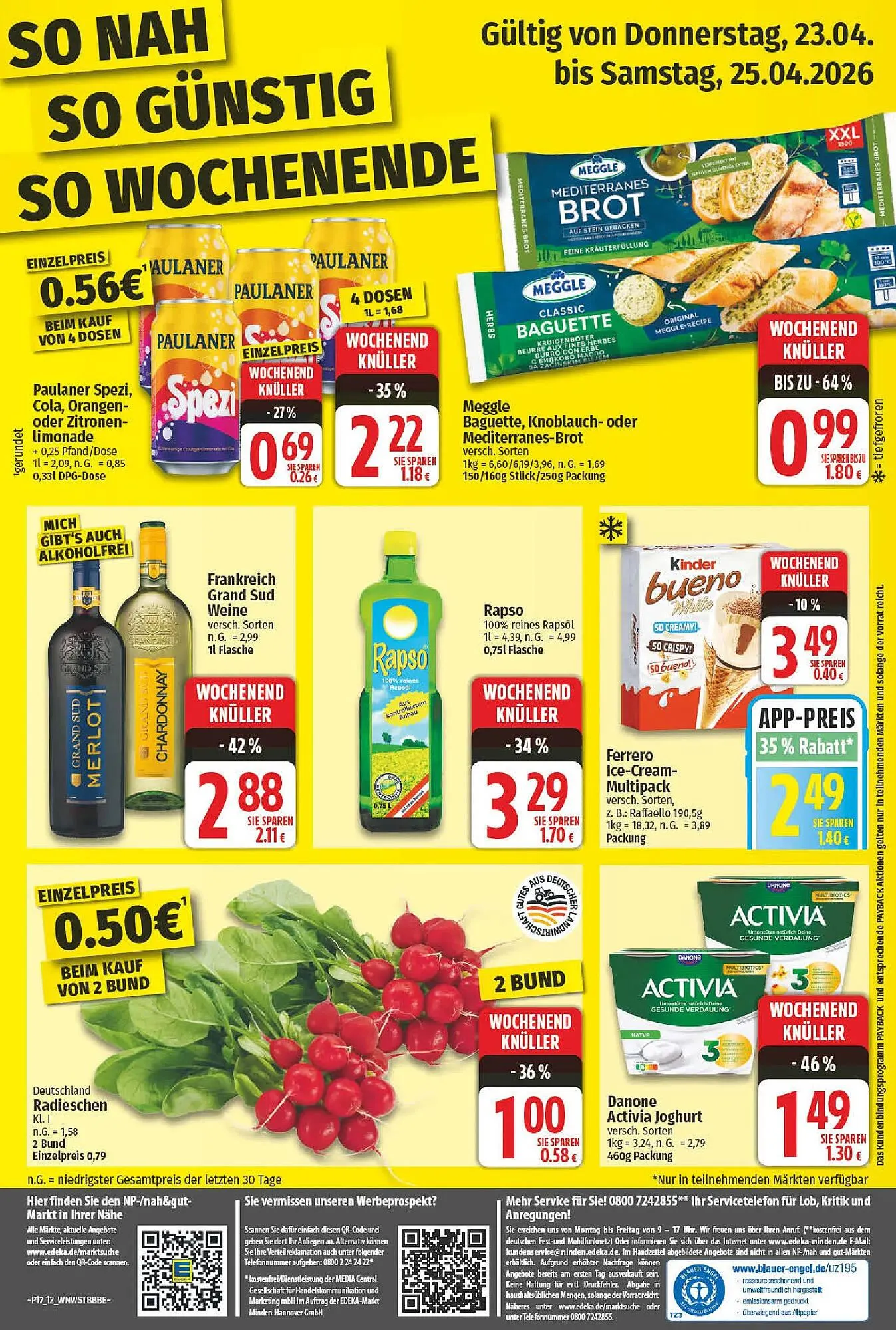 Nah & gut Prospekt von 19. April bis 25. April 2026 - Prospekt seite 12