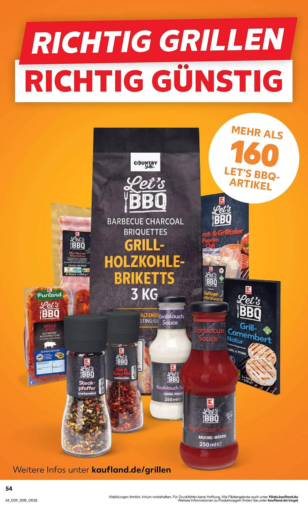 Kaufland Regio Prospekt von 16. Juli bis 23. Juli 2025 - Prospekt seite 54