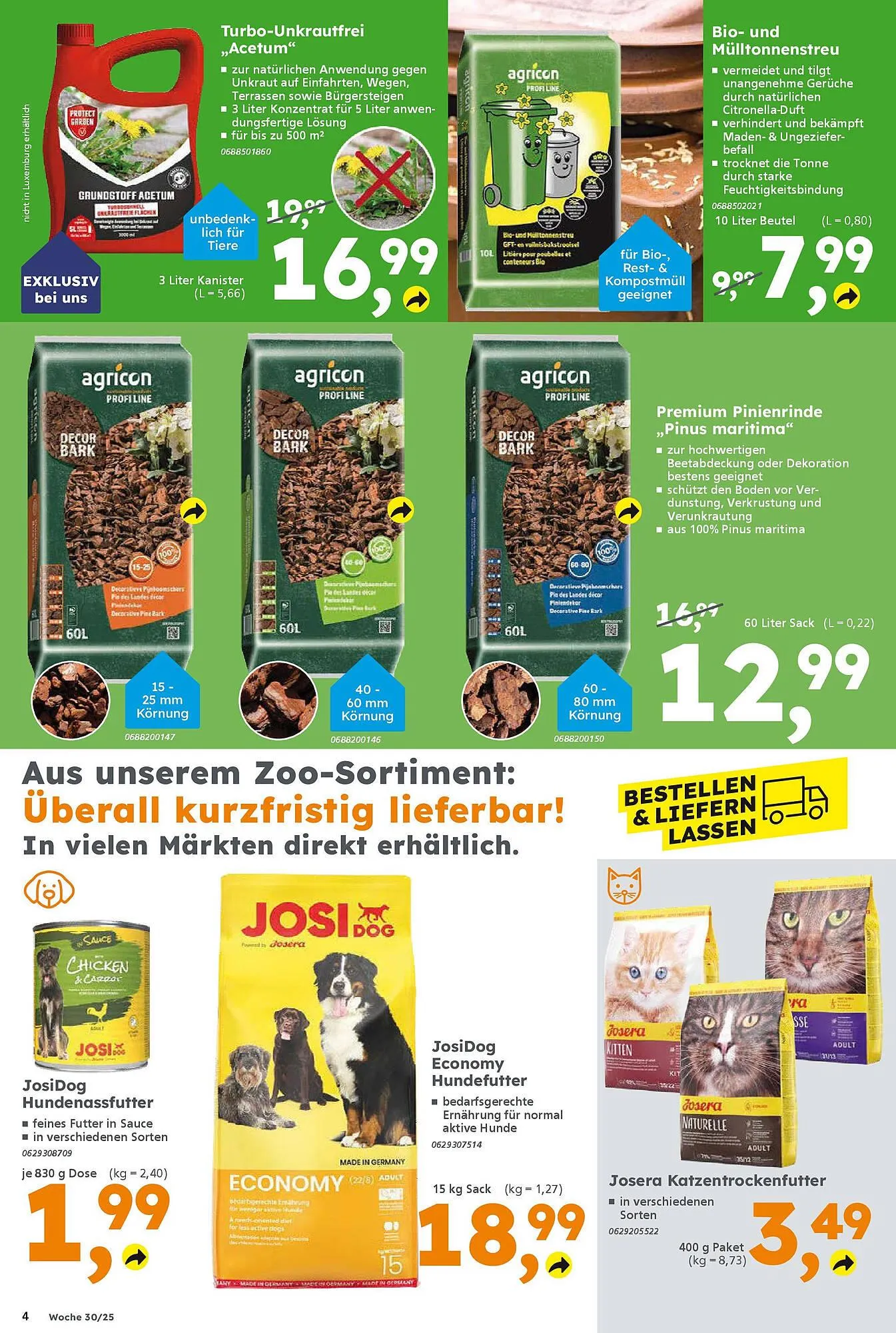 Globus Baumarkt Prospekt von 20. Juli bis 26. Juli 2025 - Prospekt seite 4