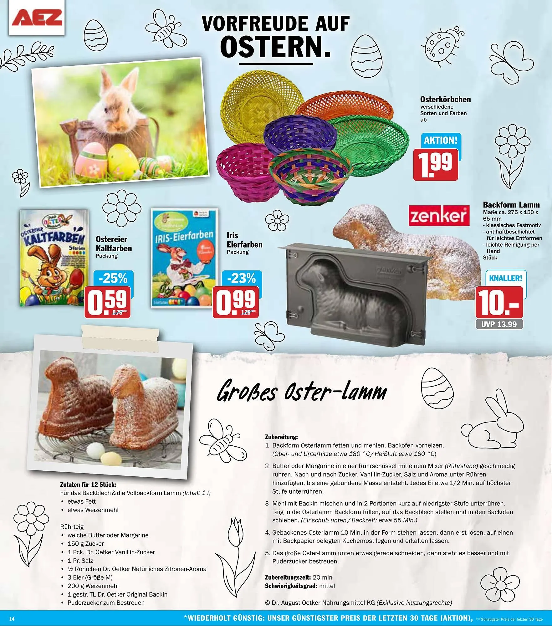 AEZ Prospekt von 31. März bis 5. April 2025 - Prospekt seite 14