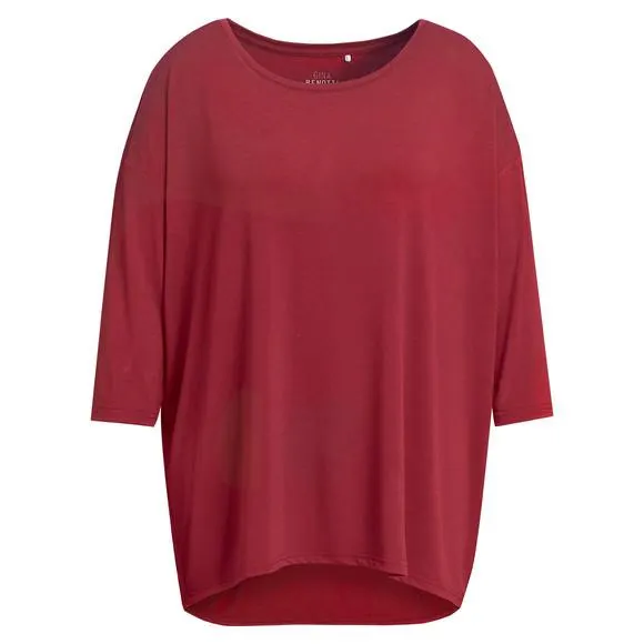 Damen Longshirt mit 3/4-Arm