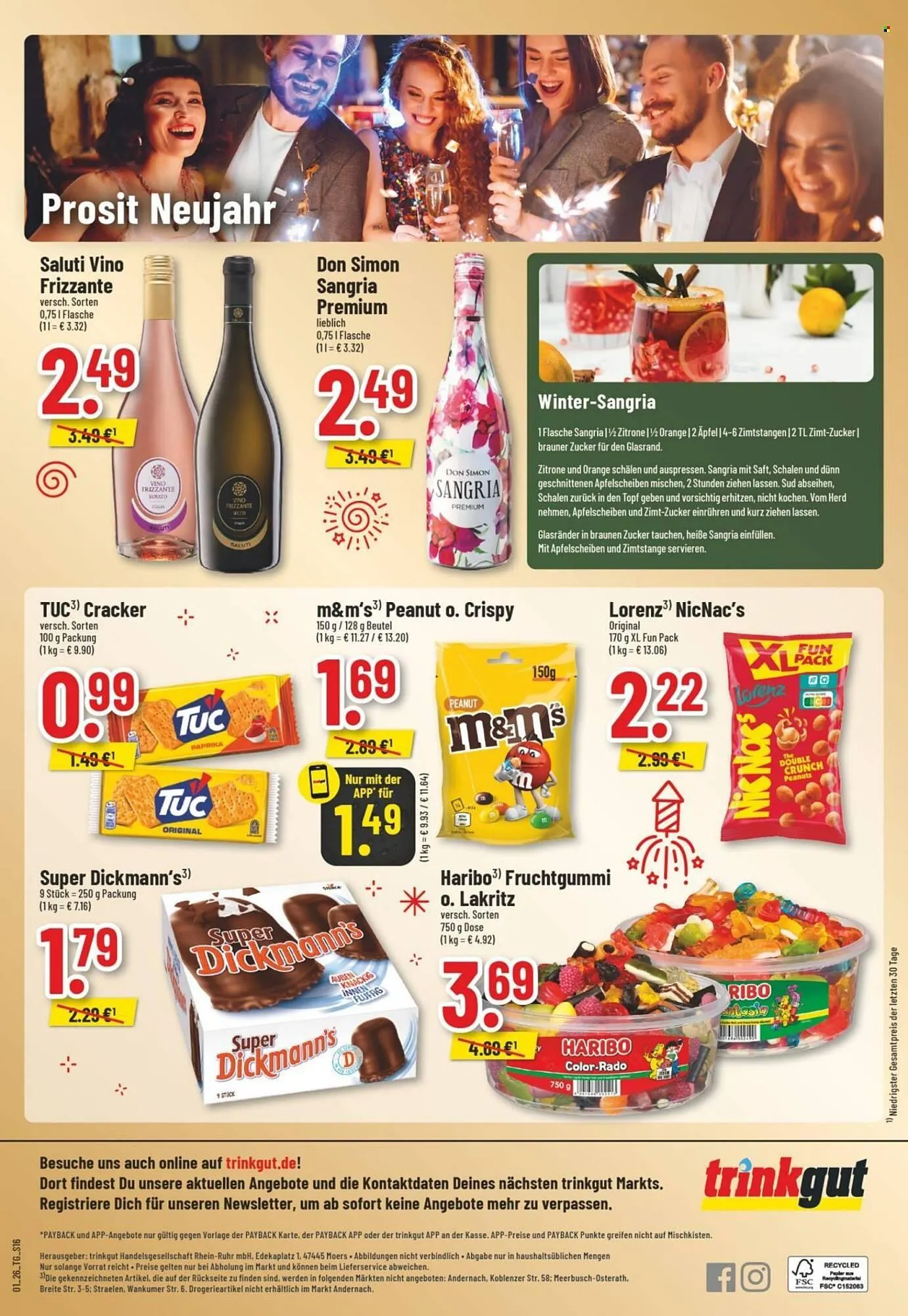 Trinkgut Prospekt von 29. Dezember bis 3. Januar 2026 - Prospekt seite 18